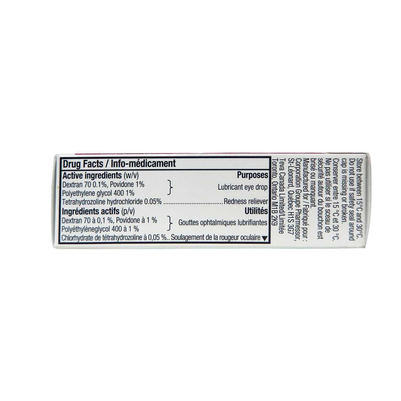 Option+ Advanced Relief Eye Drops - Triple Action Formula | 15 mL