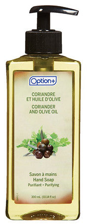 Option+ Coriander & Olive Oil Purifying Hand Soap | 300 ml