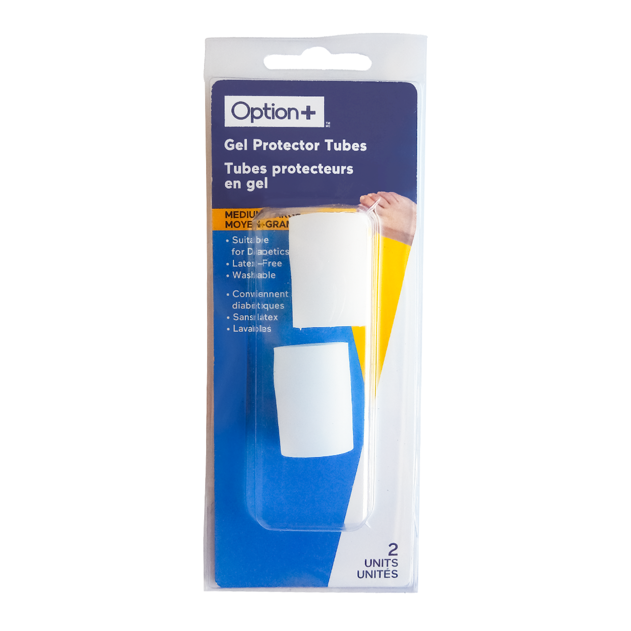 Option+ Gel Protector Tubes | 2 Units