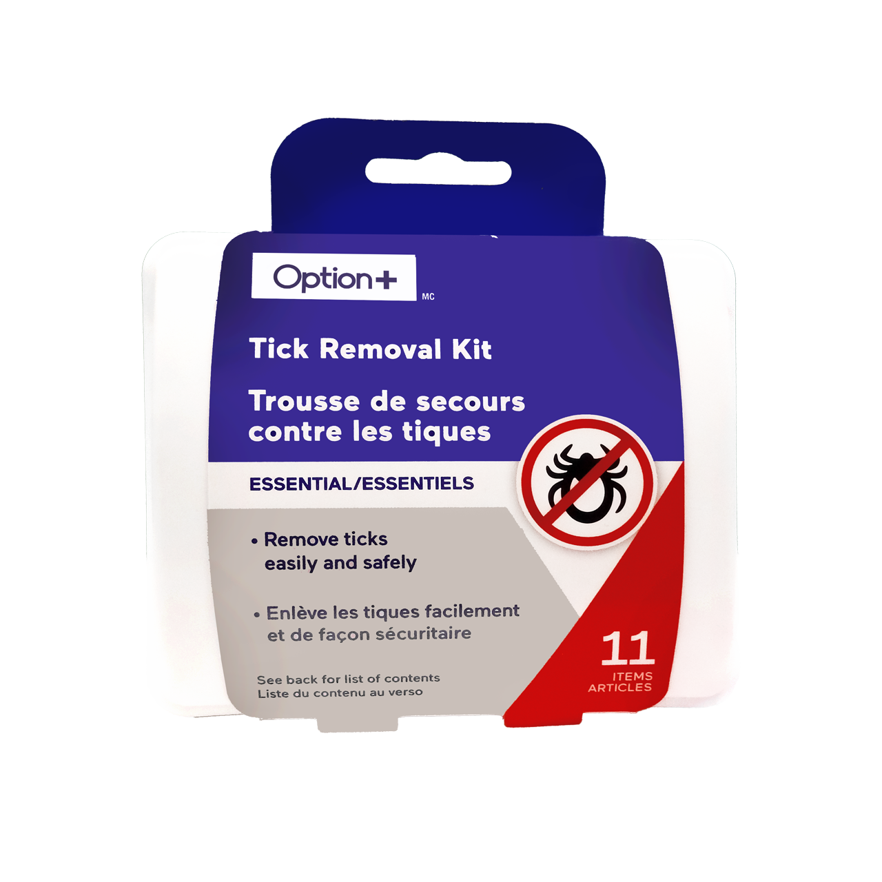 Option+ Tick Removal Kit | 11 Essential Items Included in Kit