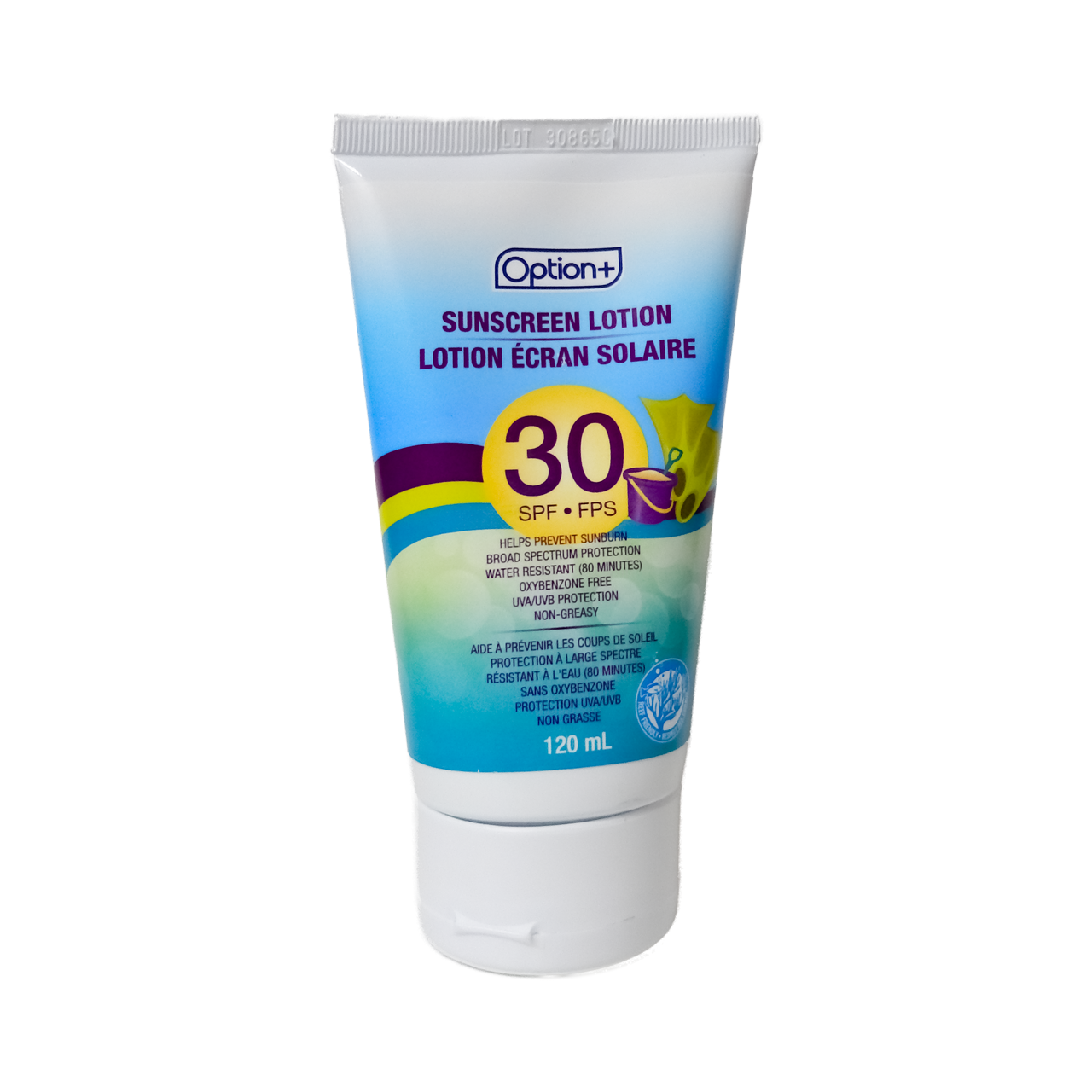 Option+ Sunscreen Lotion SPF 30 Non Greasy | 120 mL