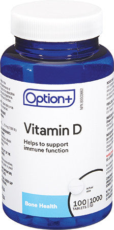 Option+ Vitamin D 1000IU  | 100 Tabs