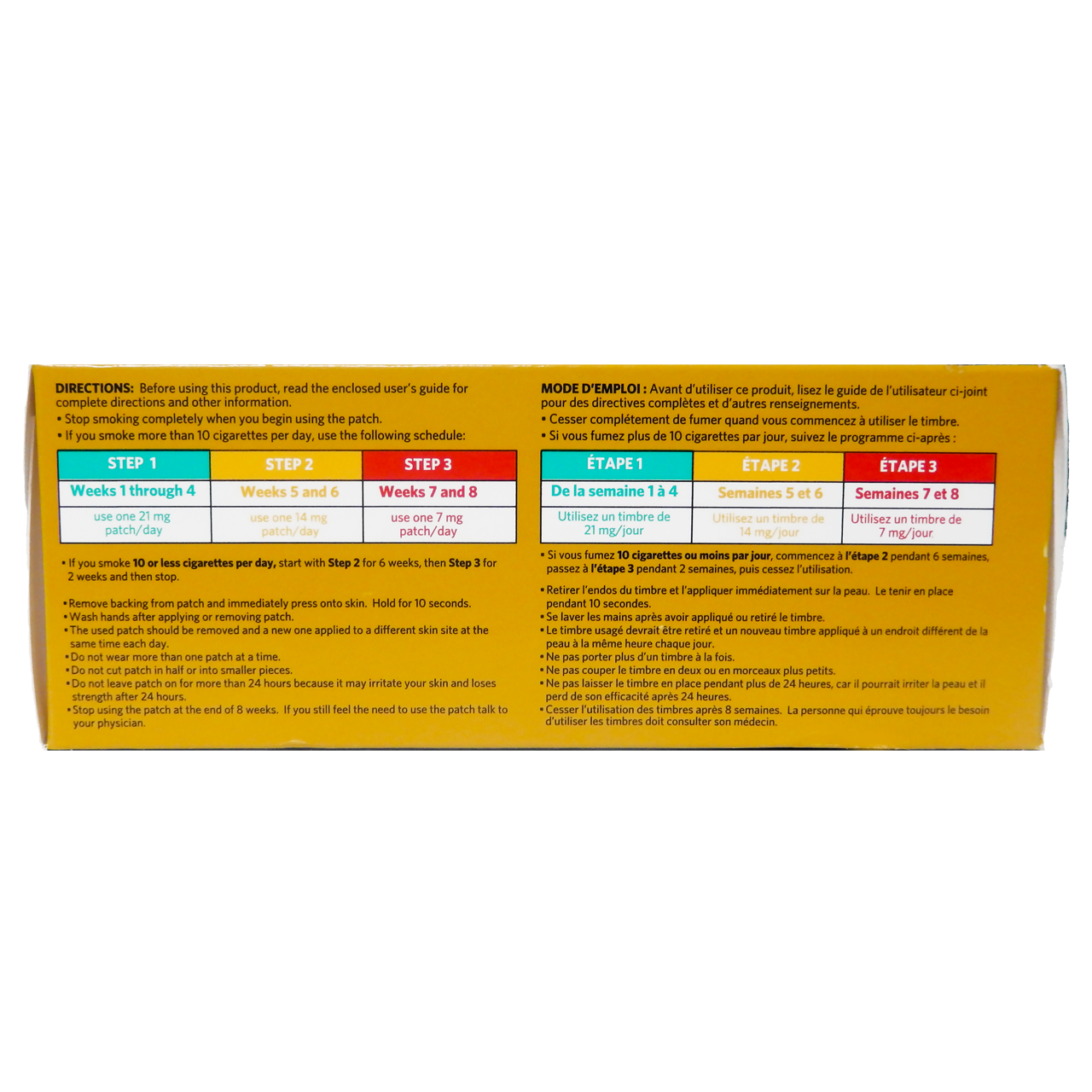 Option+ Nicotine Transdermal Patch 7 mg - Step 3 | 7 Clear Patches