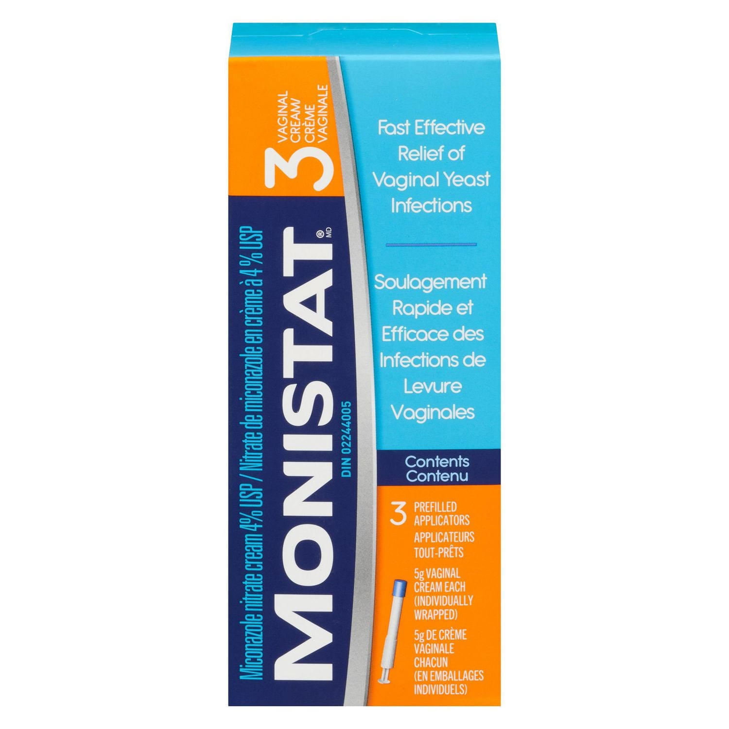 Monistat 3 Vaginal Cream, Monistat® 3 Vaginal Cream