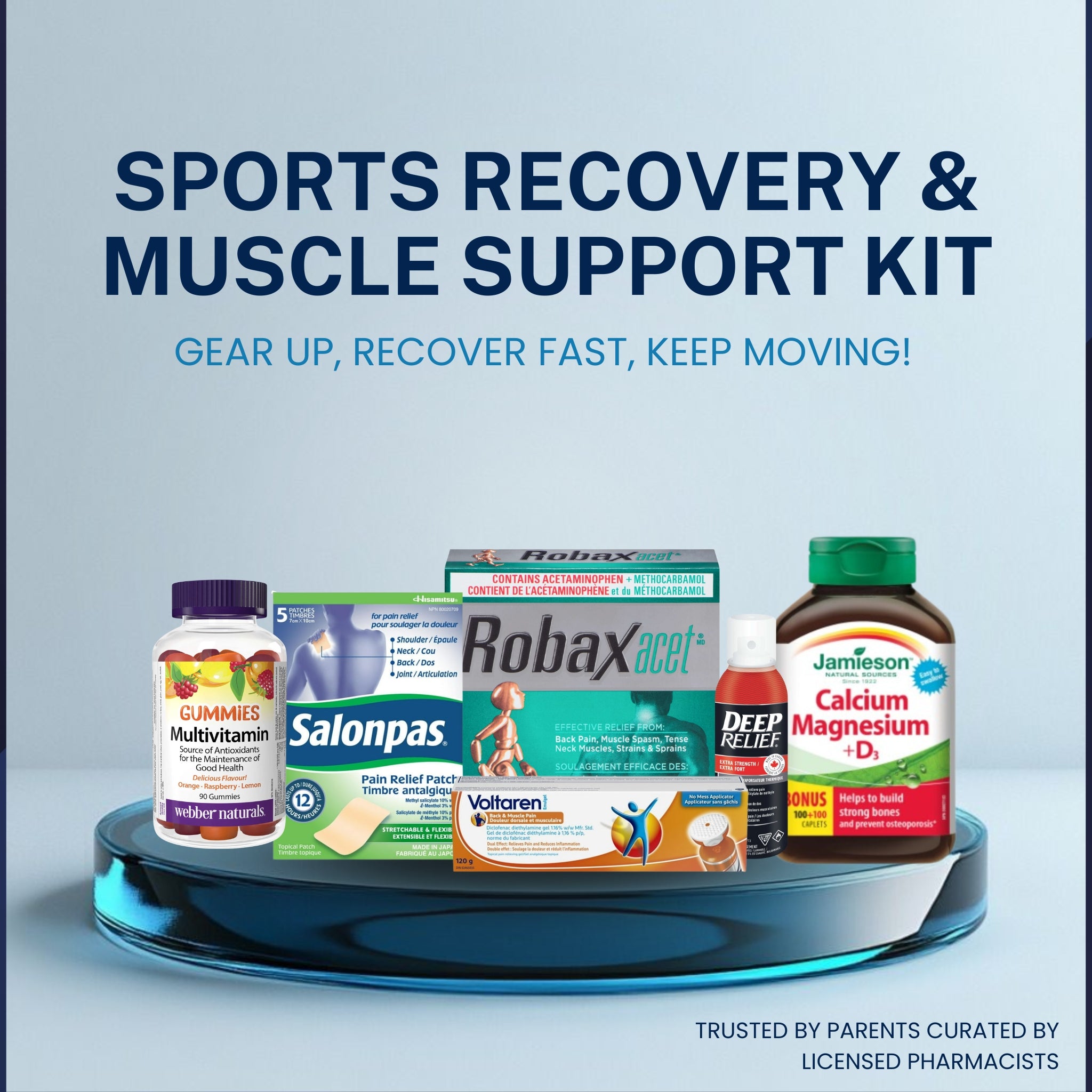 Sports Recovery & Muscle Support Kit