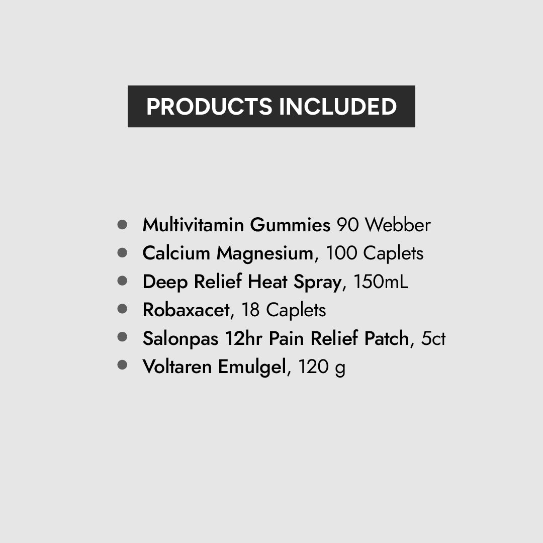Sports Recovery & Muscle Support Kit