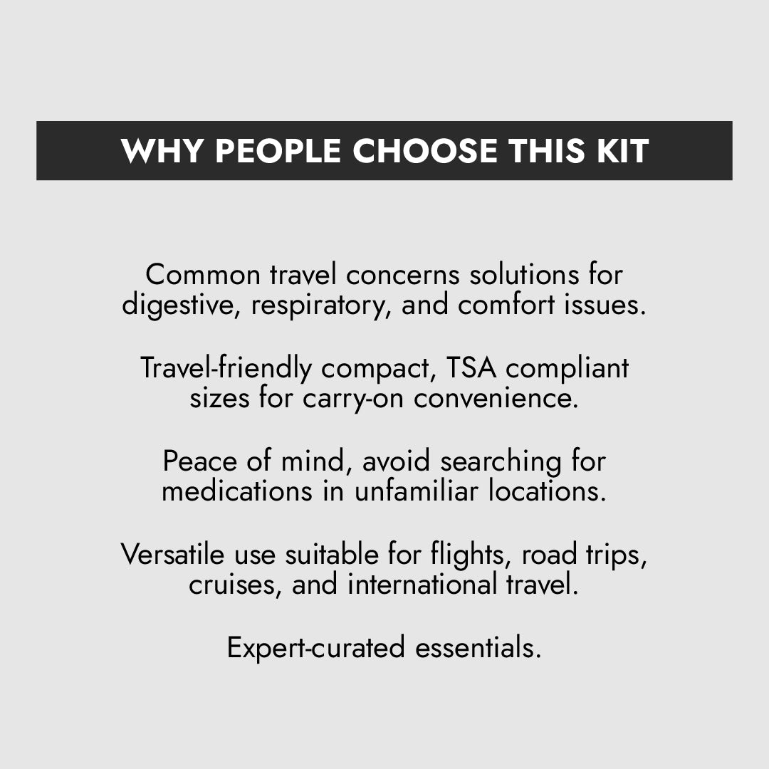 Smart Travel Health Kit
