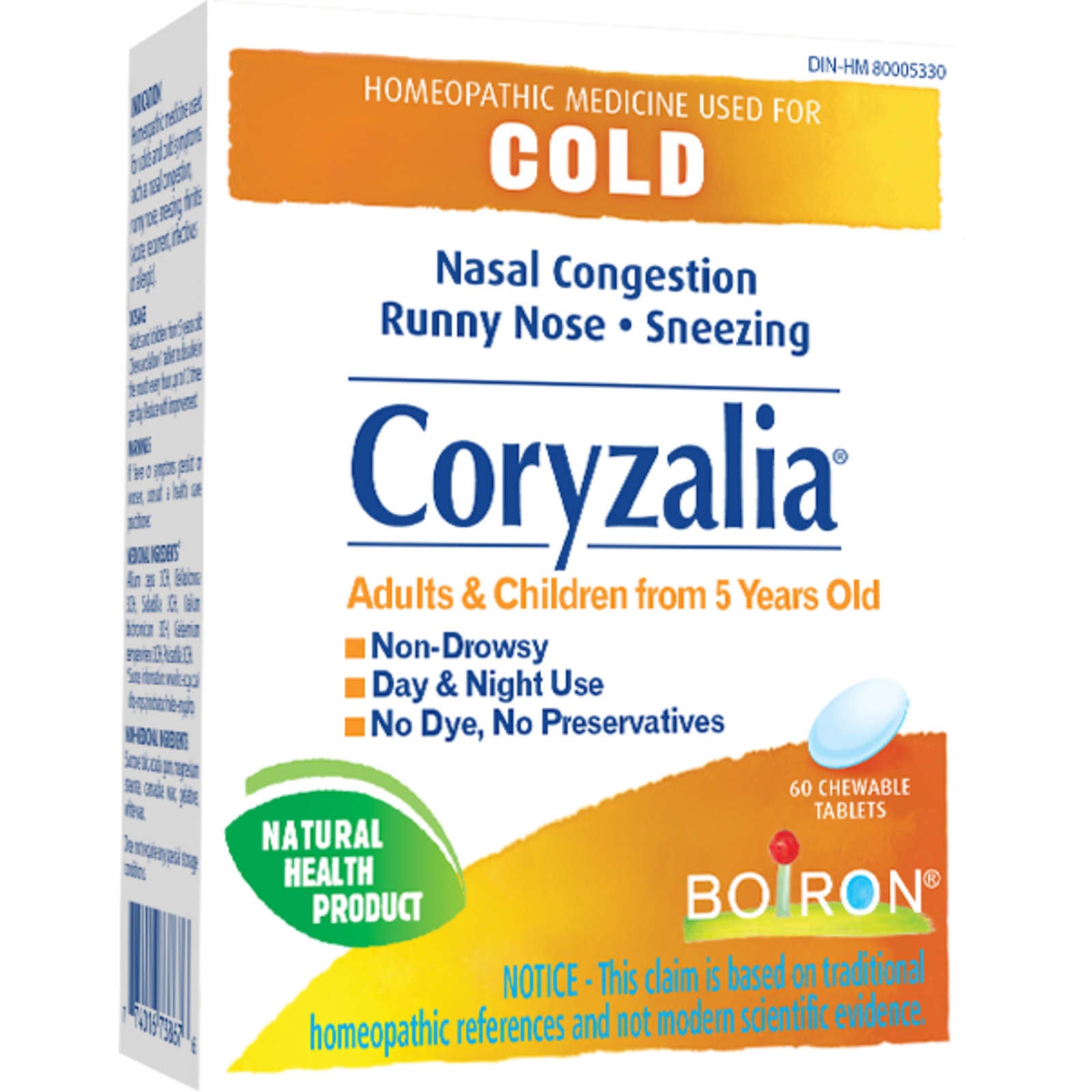 Coryzalia for Cold Symptoms