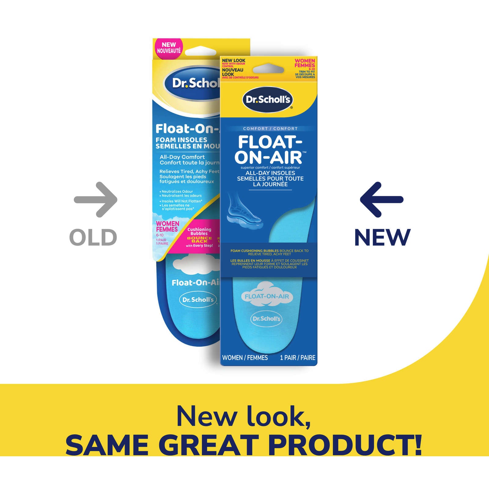 Dr. Scholl’s® Float-On-Air™ Foam Insoles, Women's, Sizes 6-10