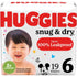 Snug & Dry Baby Diapers, Size 6 (35+ lbs)