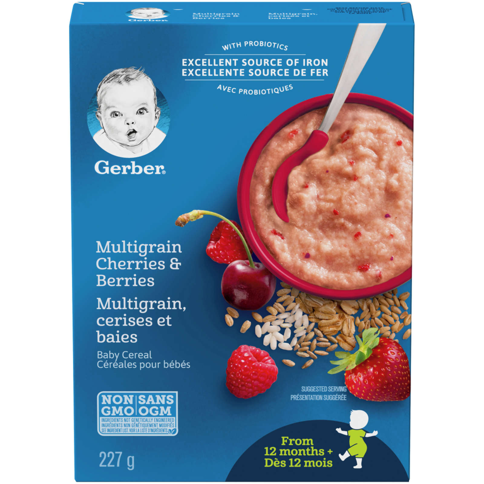 Stage 4 Multigrain Cherries & Berries Baby Cereal