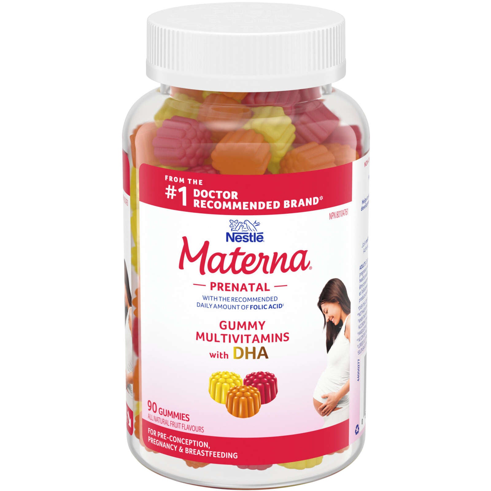 MATERNA Prenatal Multivitamin Gummies with DHA