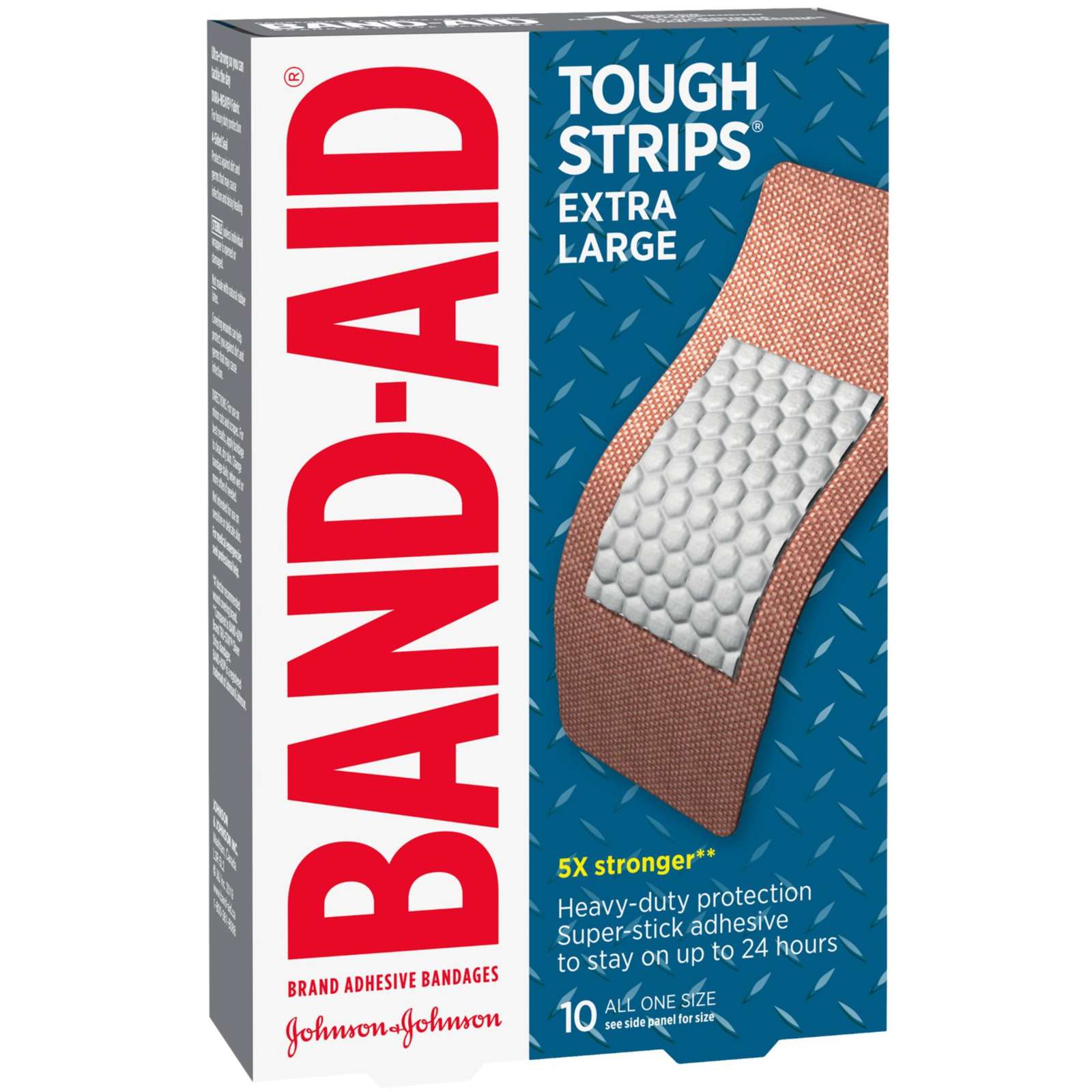 Tough-Strips Adhesive Bandages, Extra Large