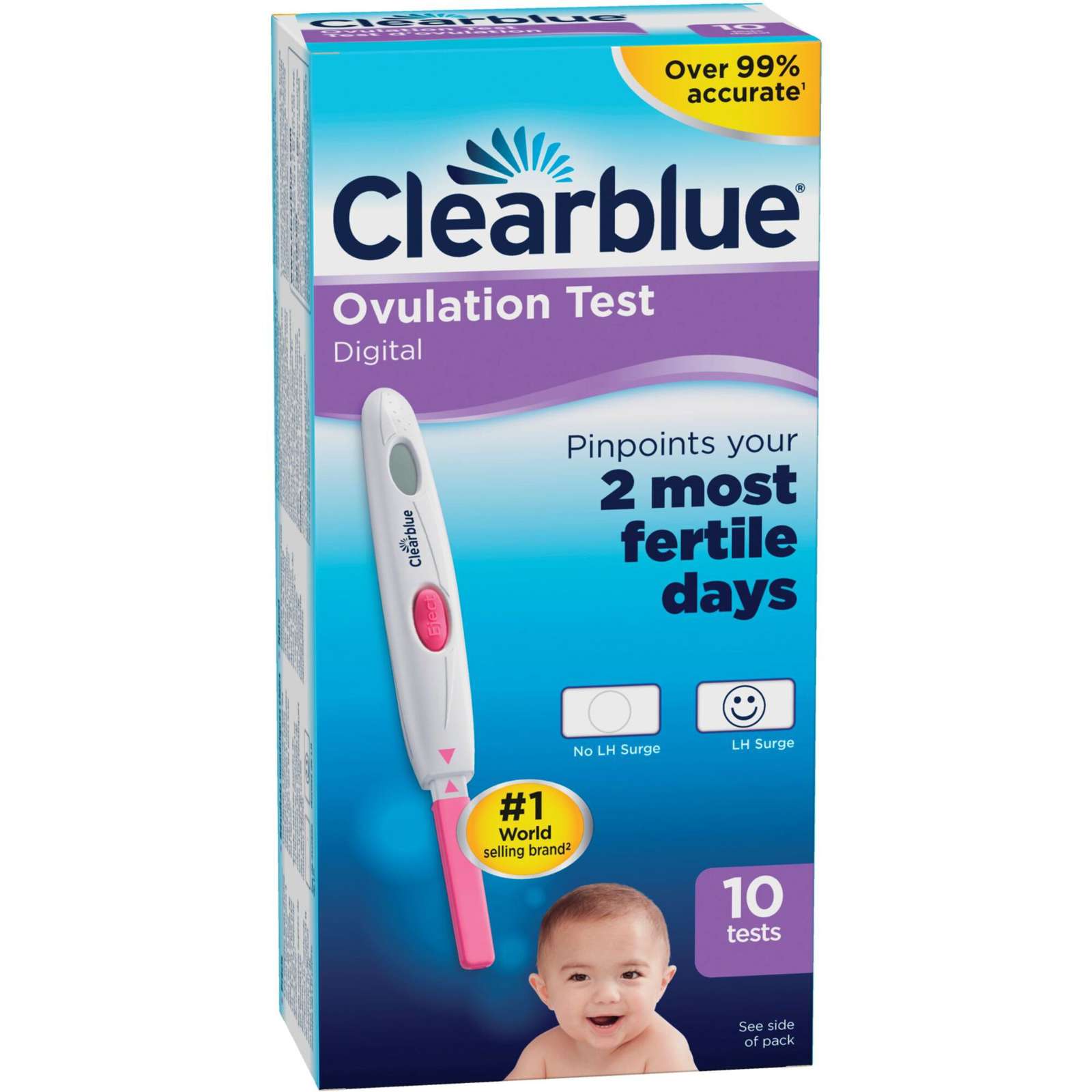 Digital Ovulation Predictor Kit, 10 Digital Tests