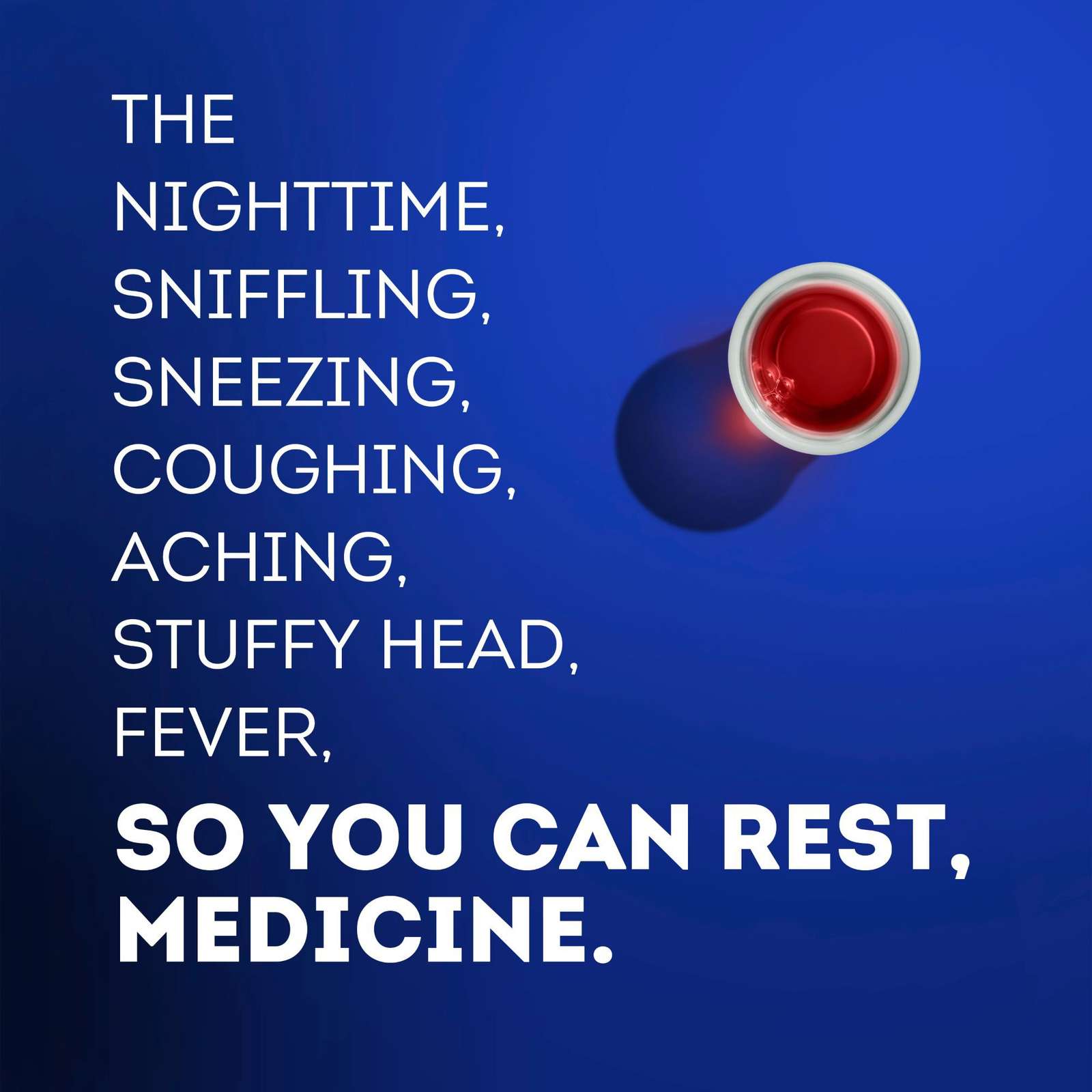 NyQuil COMPLETE Cold, Flu, and Congestion Medicine, 354 mL, Berry Flavor