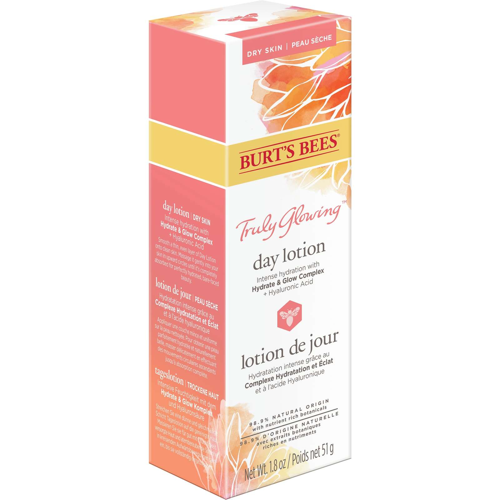 Burt's Bees® Truly Glowing™ Day Lotion for Dry Skin, 51g