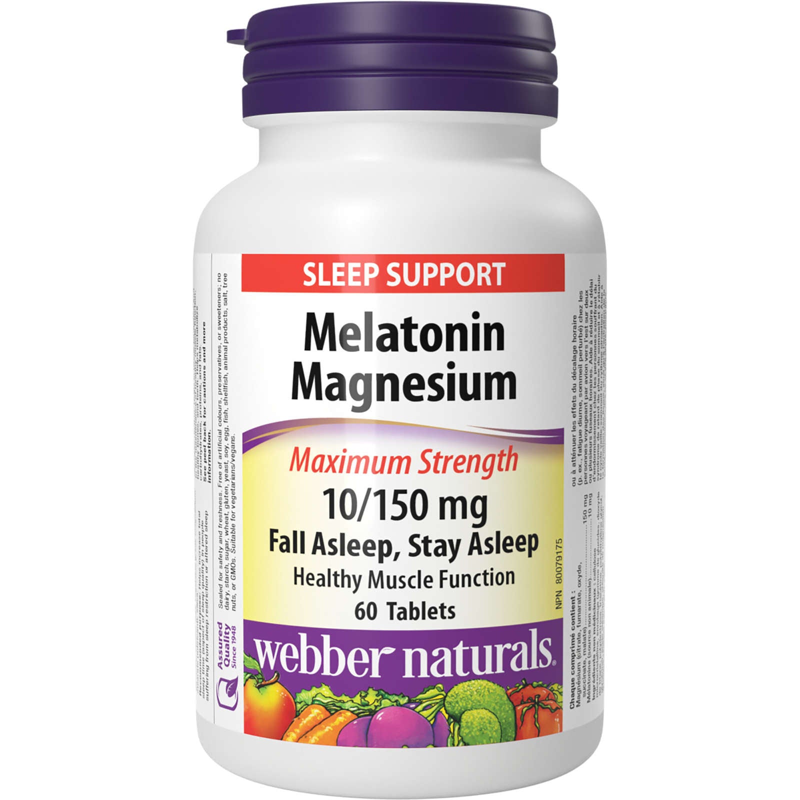 Melatonin Magnesium Maximum Strength 10/150 mg