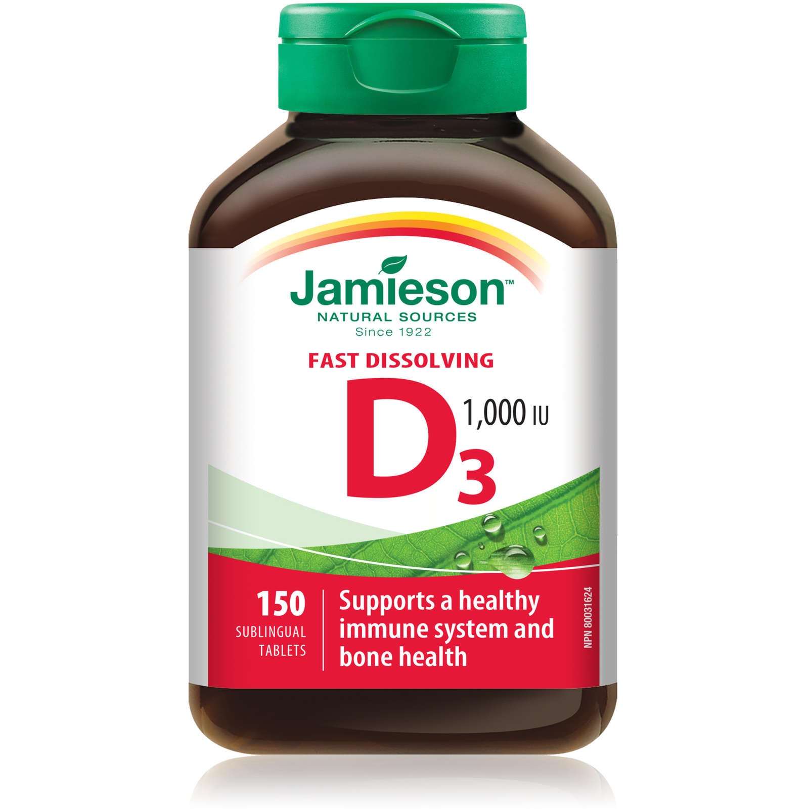 Vitamin D 1,000 IU Fast Dissolving Sublingual Tablets