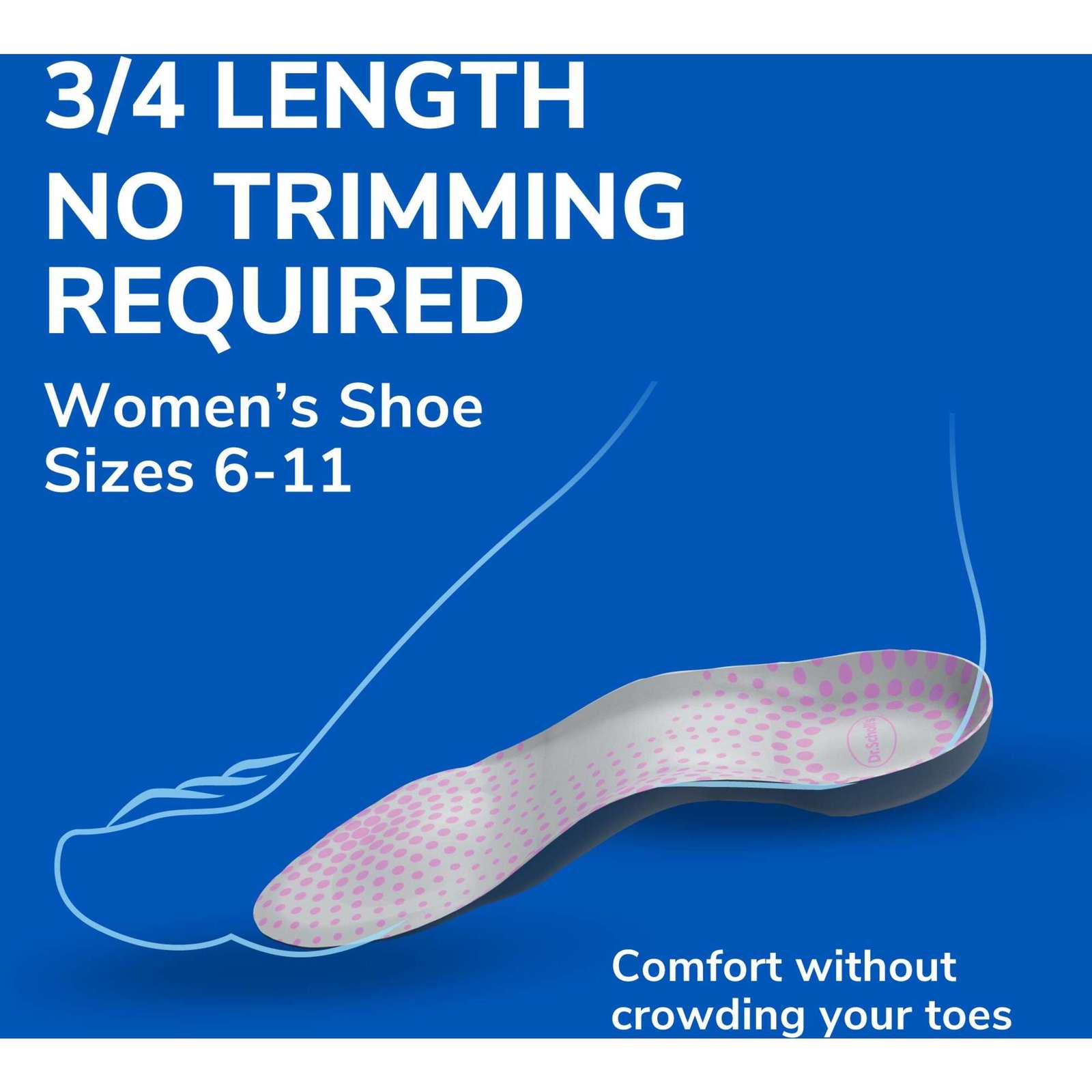 Dr. Scholl’s® Comfort Tri-Comfort® Insoles, Women's, Sizes 6-10