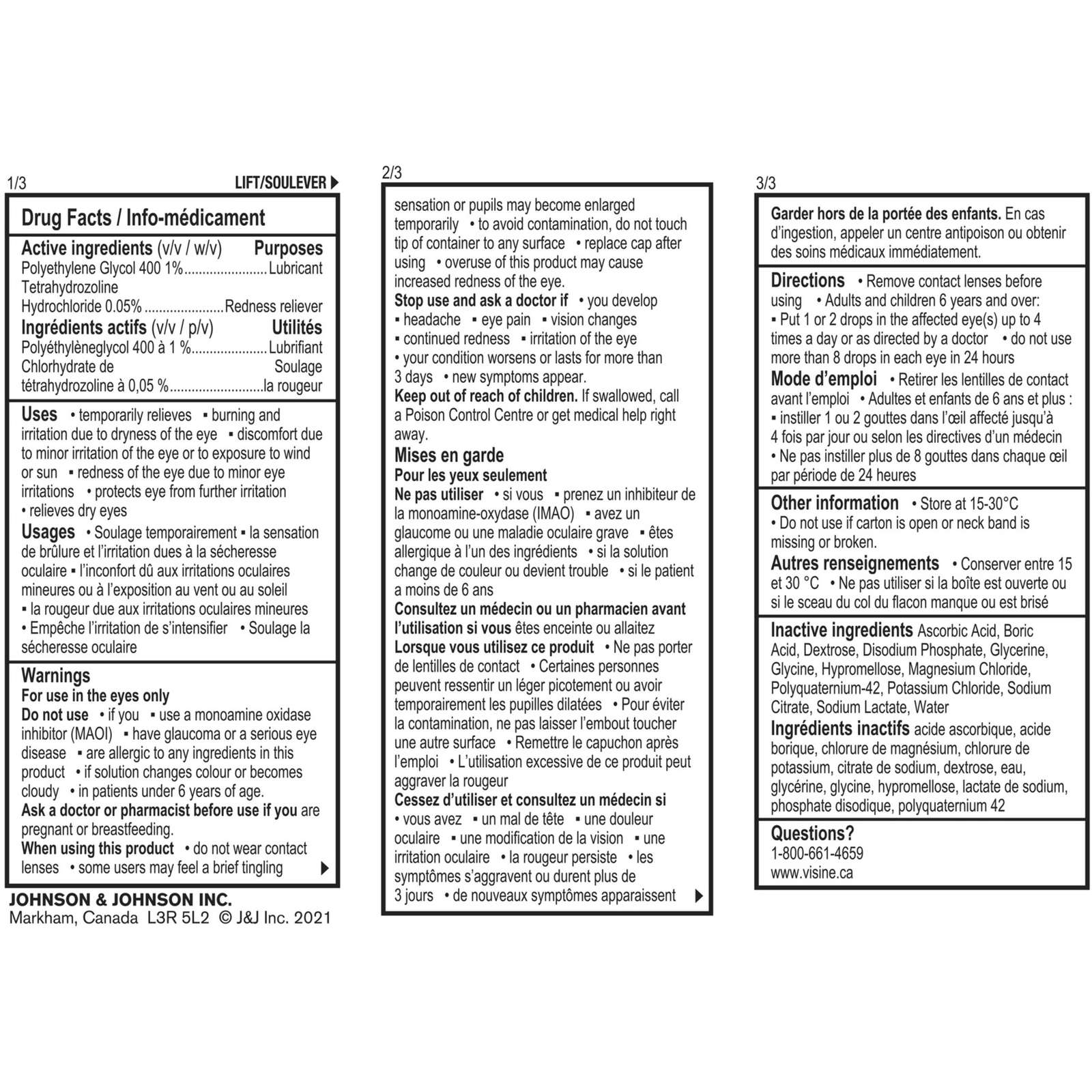 Workplace Eye Drops- Polyethylene Glycol, Hydrochloride - Dust Irritation, Dry Eyes, Red Eye, Strained Eyes