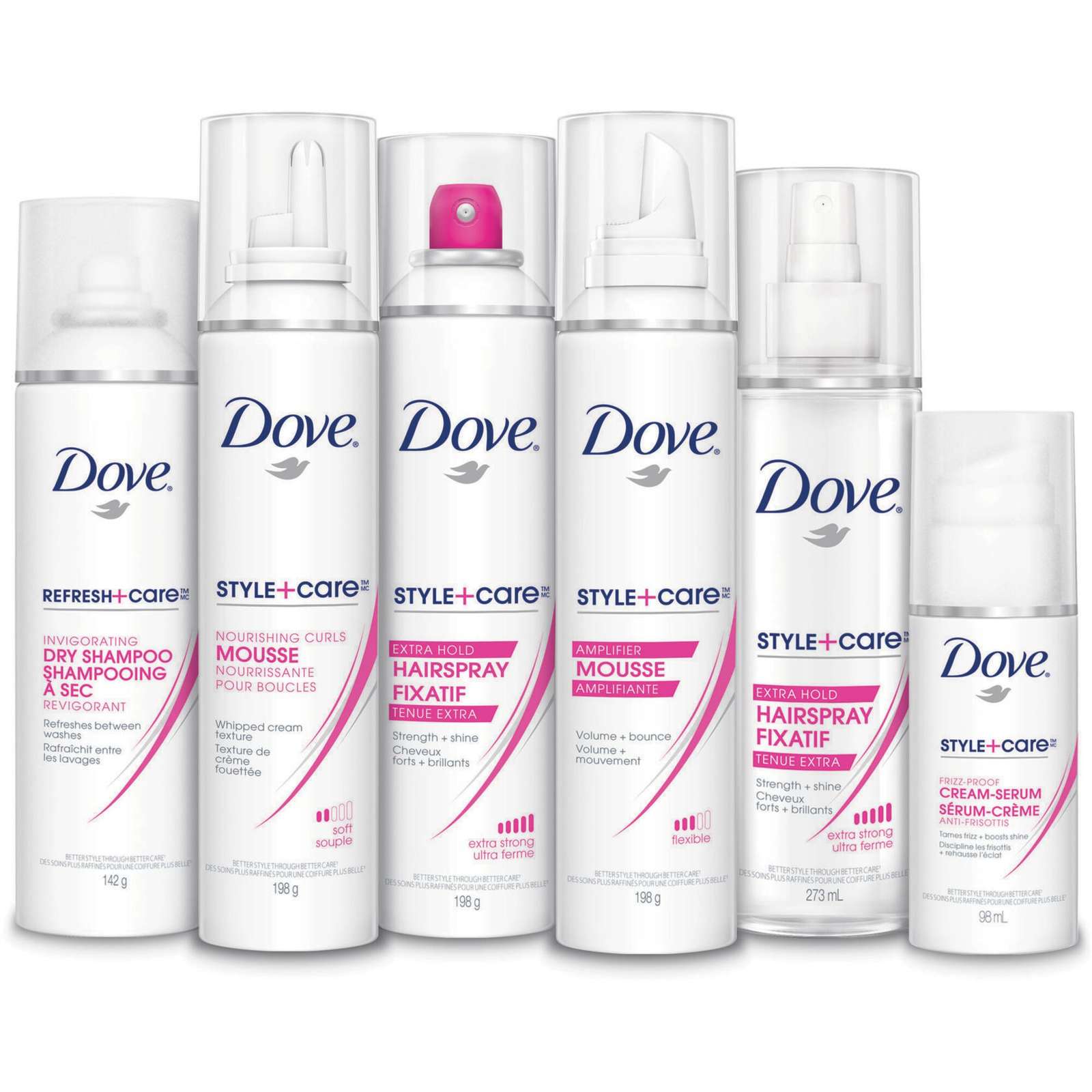 Dove Hairspray Extra Hold 198 GR