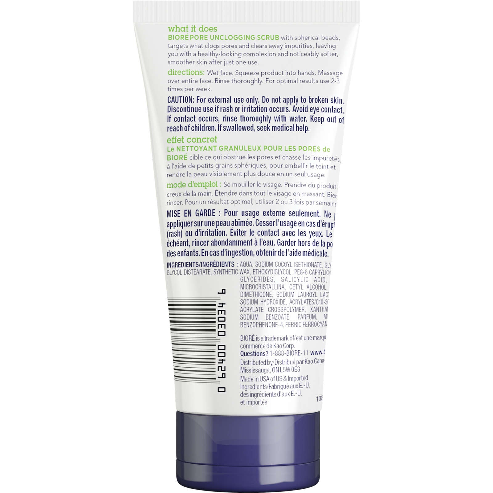 Pore Unclogging Scrub