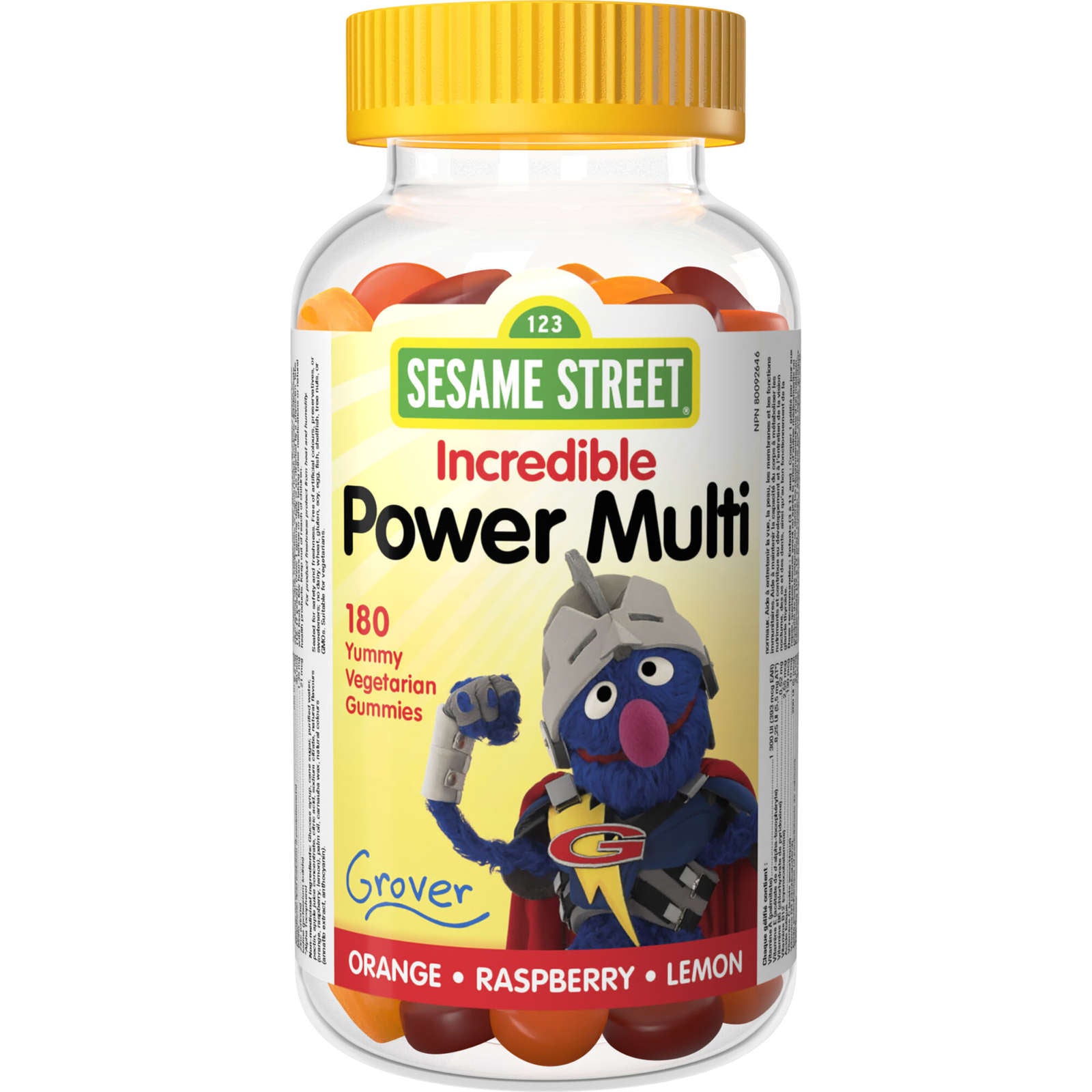 Multivitamin & Mineral Orange • Raspberry • Lemon