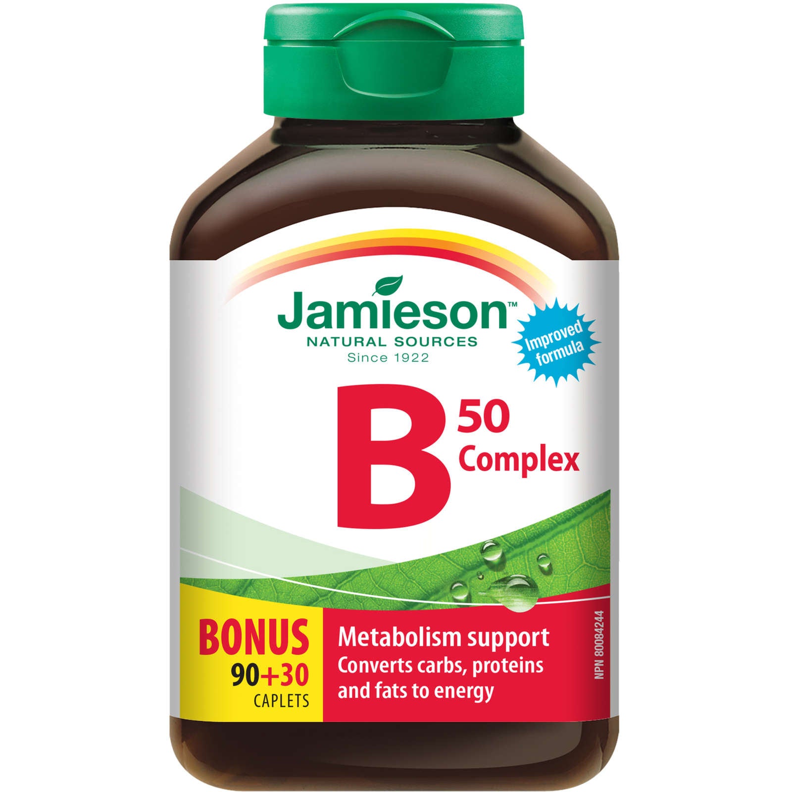 B Complex Caplets, 50 mg