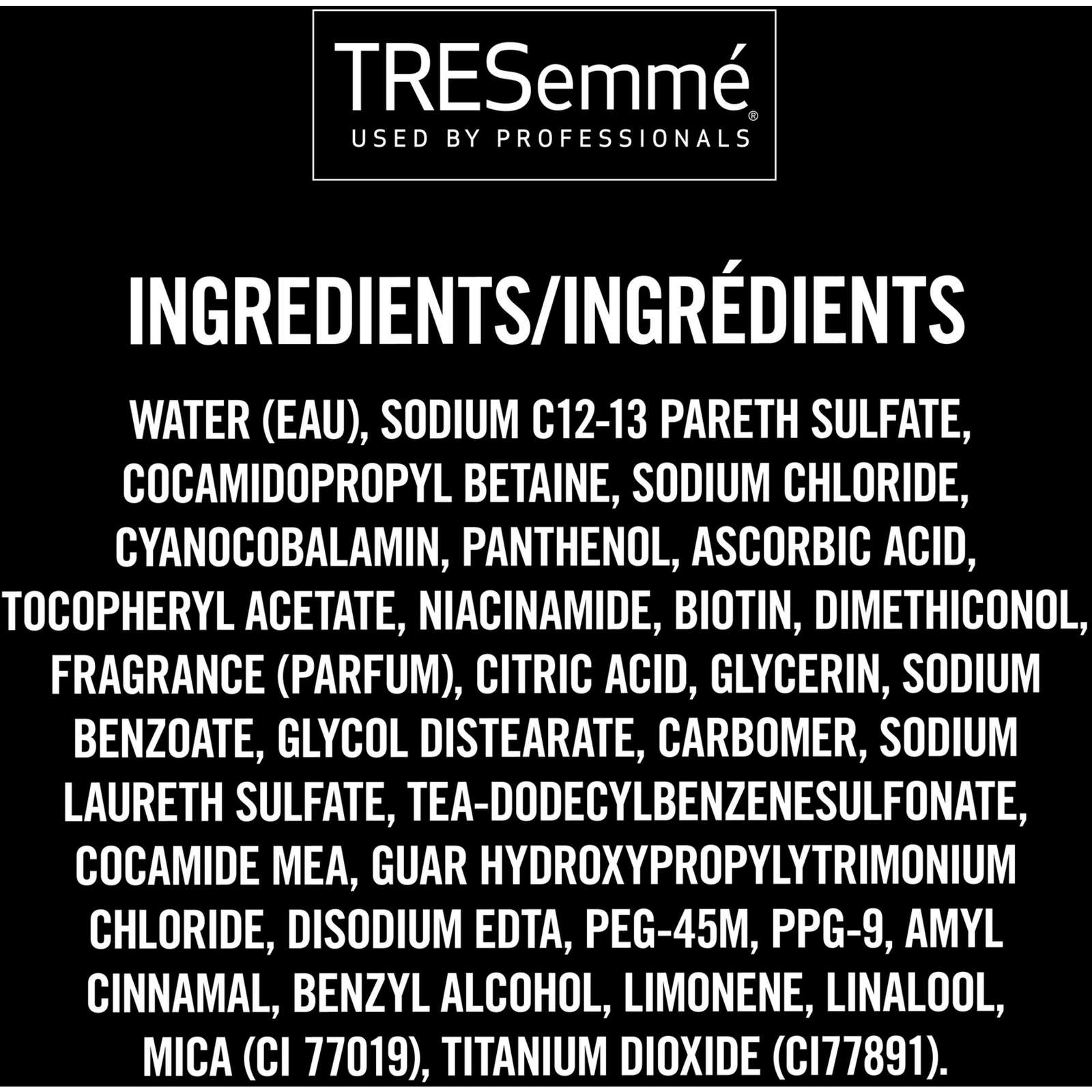 TRESemme  Shampoo for split ends Anti Breakage reduces hair breakage up to 80%