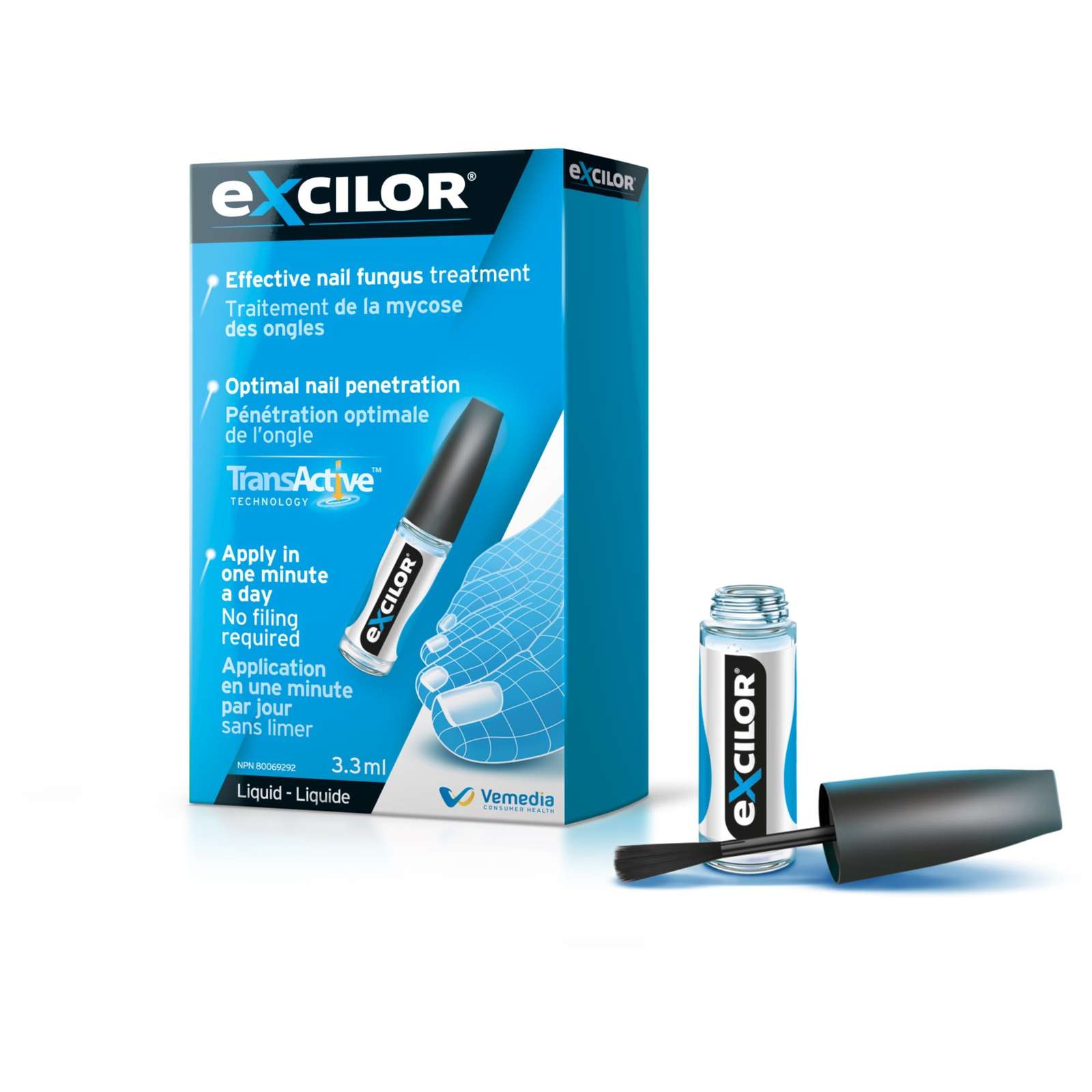 Liquid Effective Nail Fungus Treatment - 3.3 ml