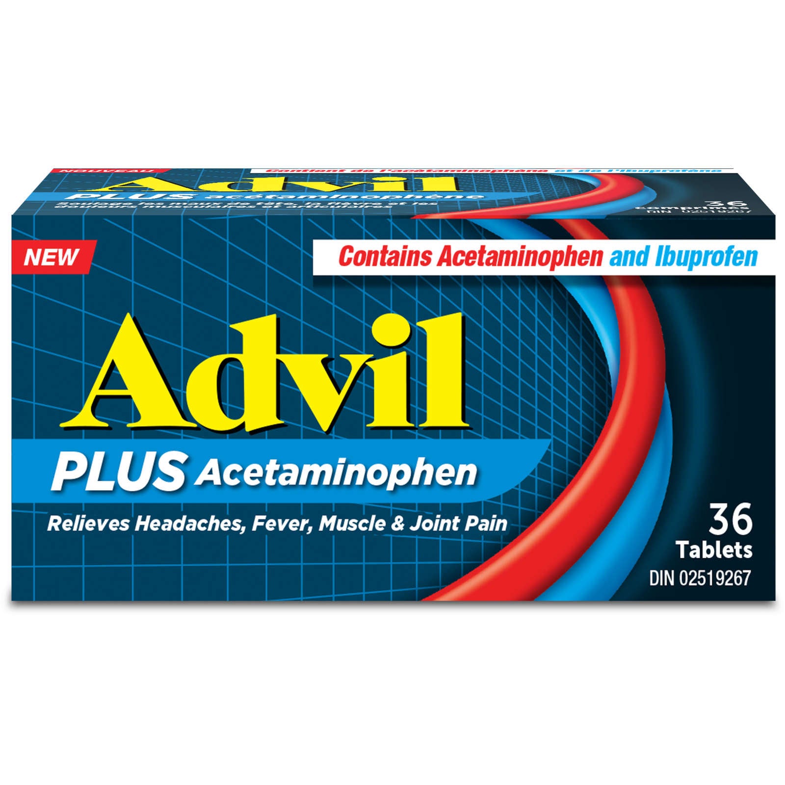 Advil Plus Acetaminophen Tablets