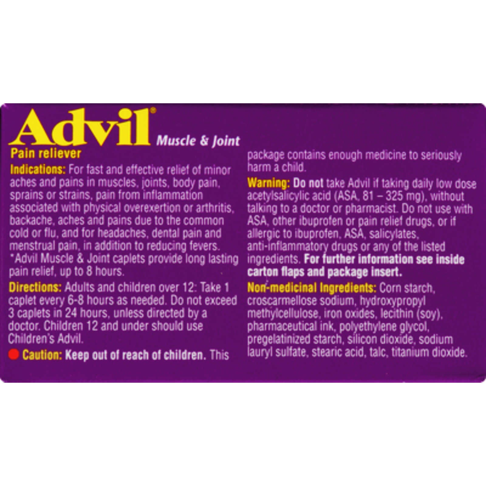 Advil Muscle & Joint Extra Strength - 32 Caplets