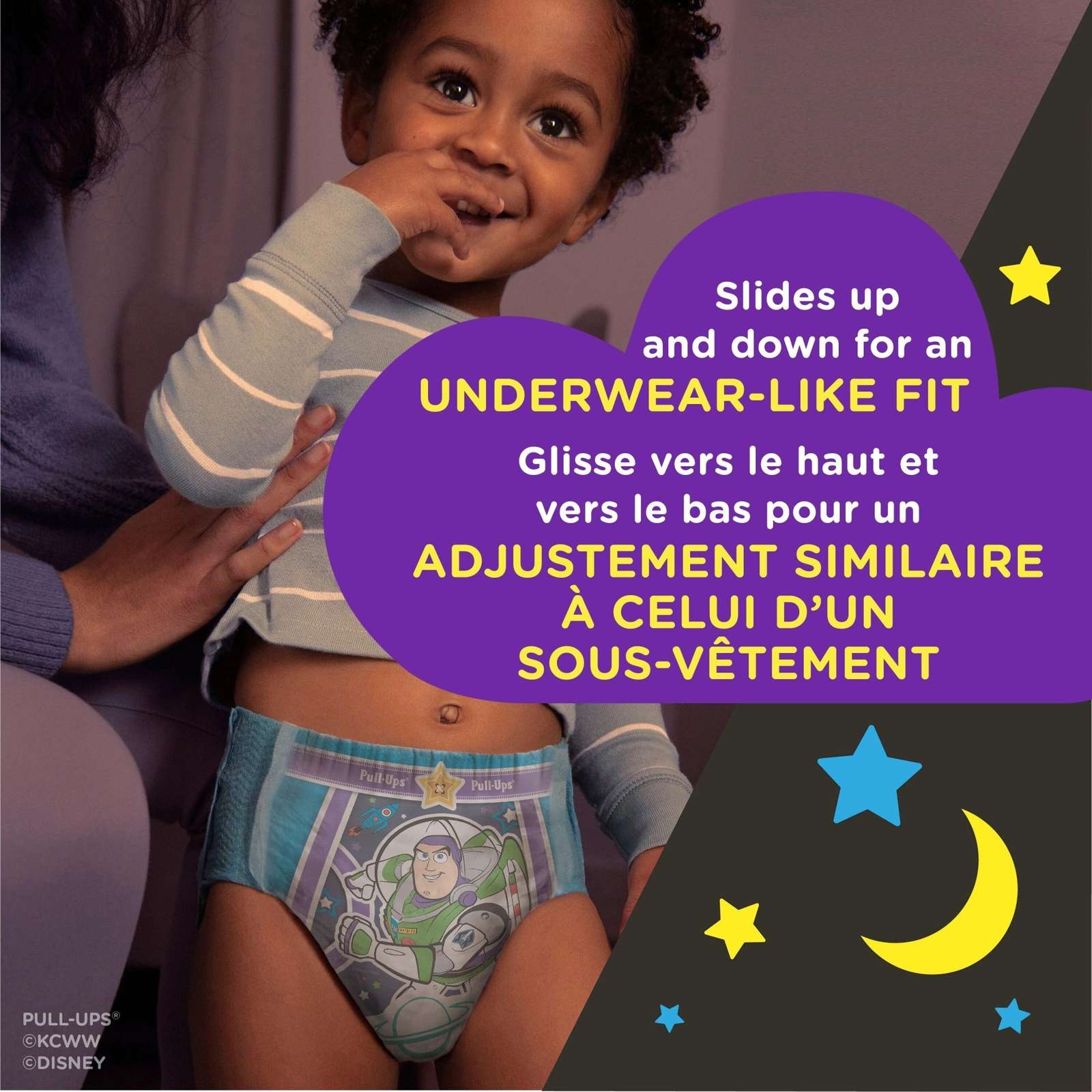 Pull-Ups Boys' Night-Time Potty Training Pants, 3T-4T, 60 Ct