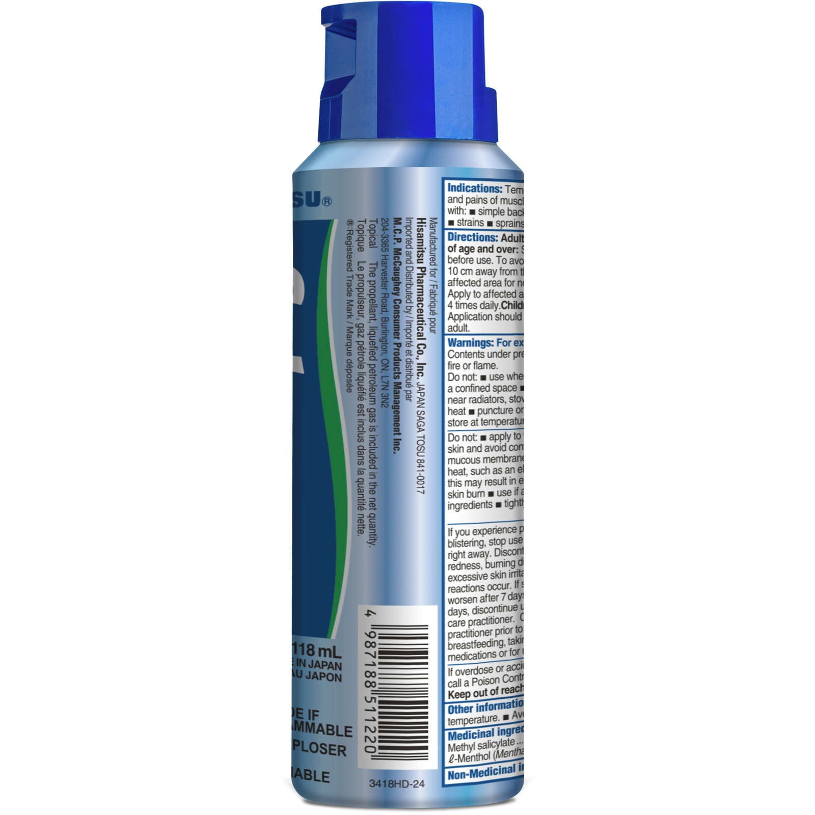 Salonpas Pain Relieving Jet Spray