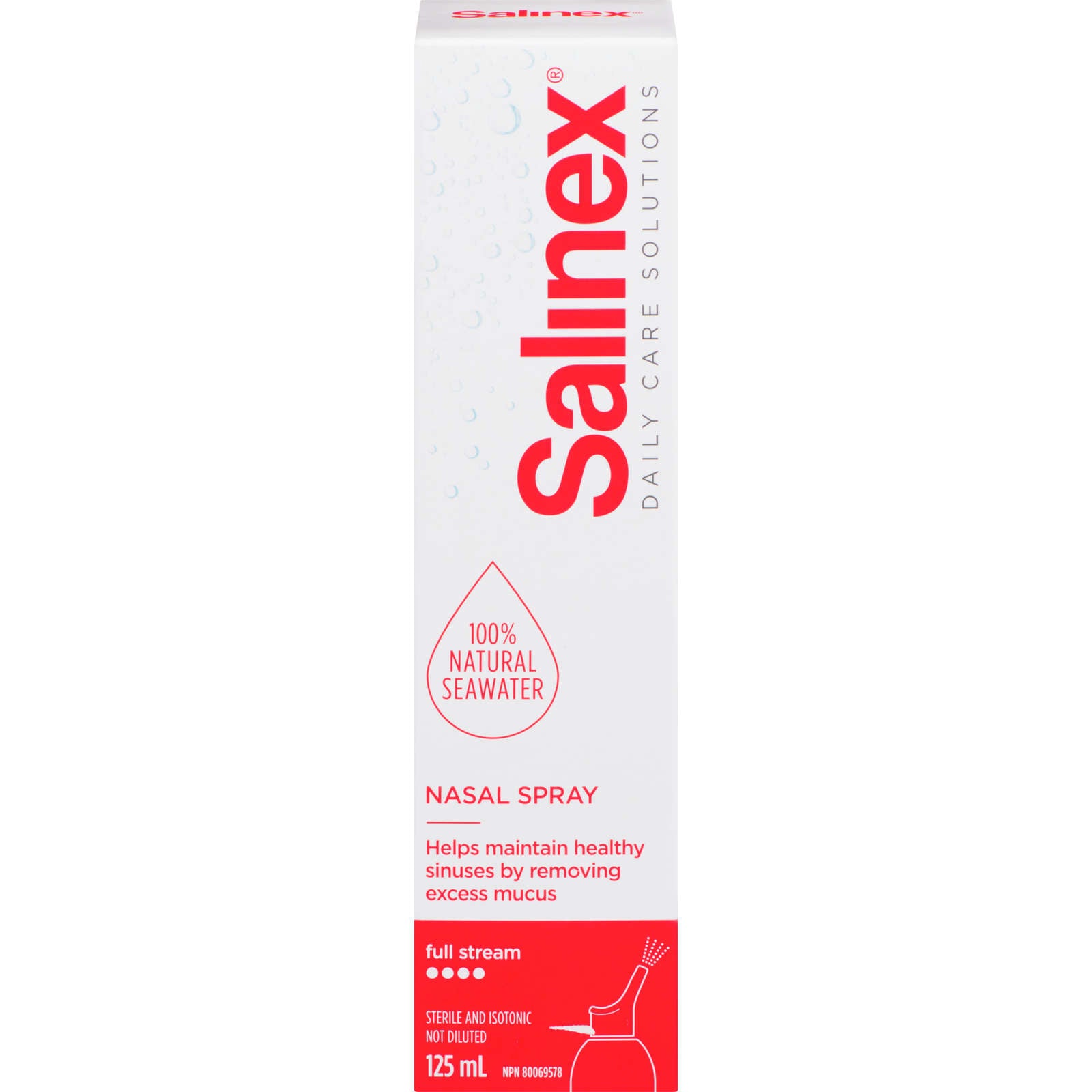 Daily Nasal Spray, Seawater Full Stream