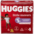 Little Movers Diapers, Size 4