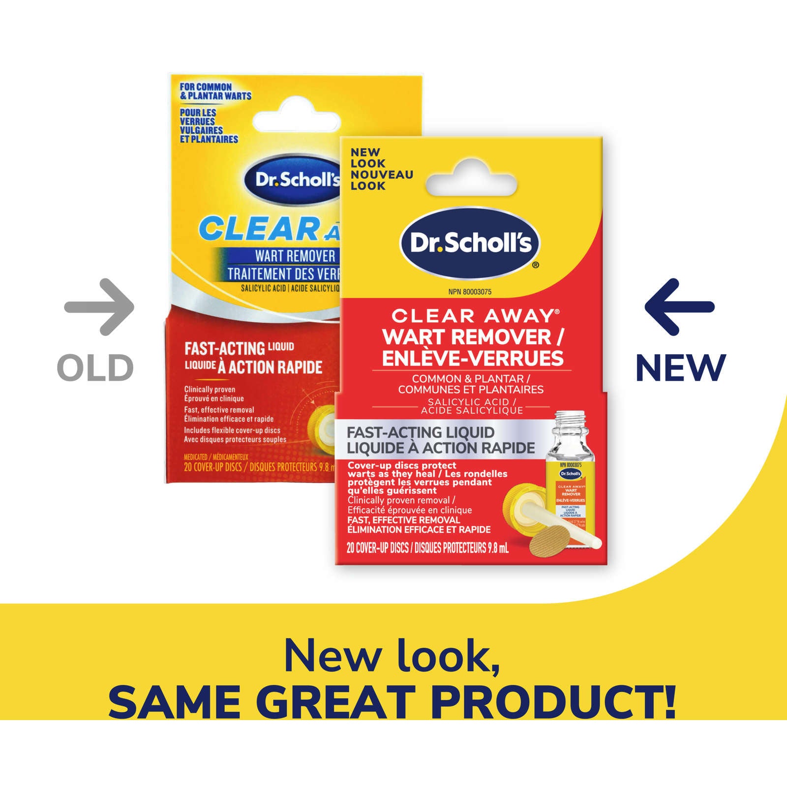 Dr. Scholl’s® Clear Away® Wart Remover Fast Acting Liquid