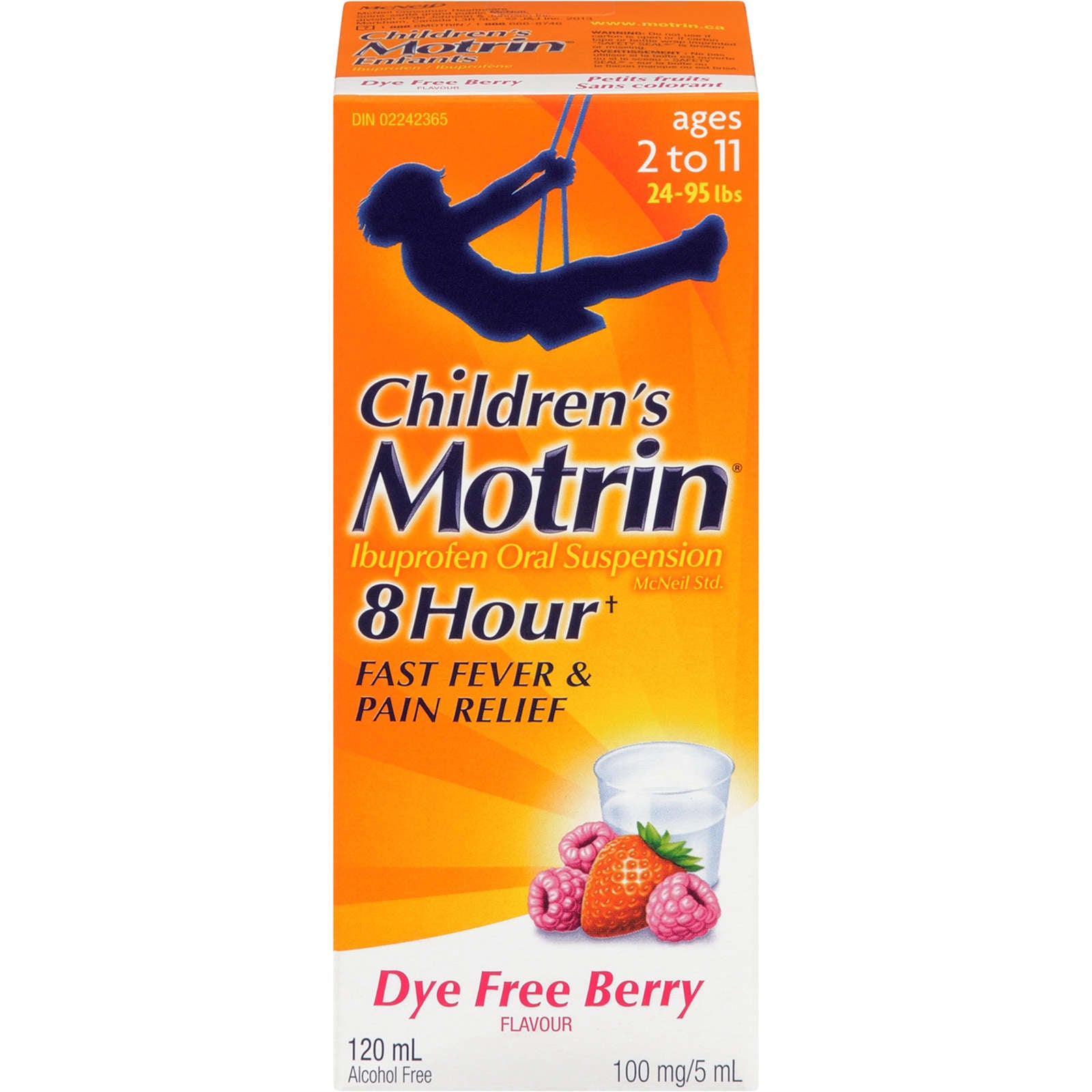 Children's Liquid Pain Relief, Ibuprofen, Berry Flavour