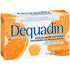 Dequadin Dequalinium Chloride Orange 16 Lozenges