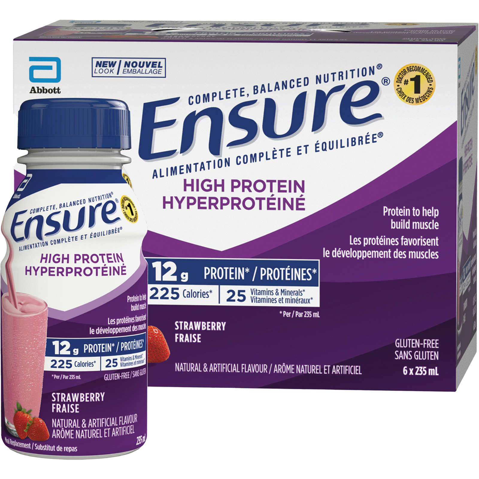 Ensure® High Protein STRAWBERRY