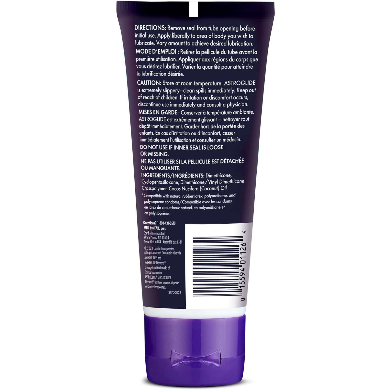 Diamond Silicone Gel Personal Lubricant