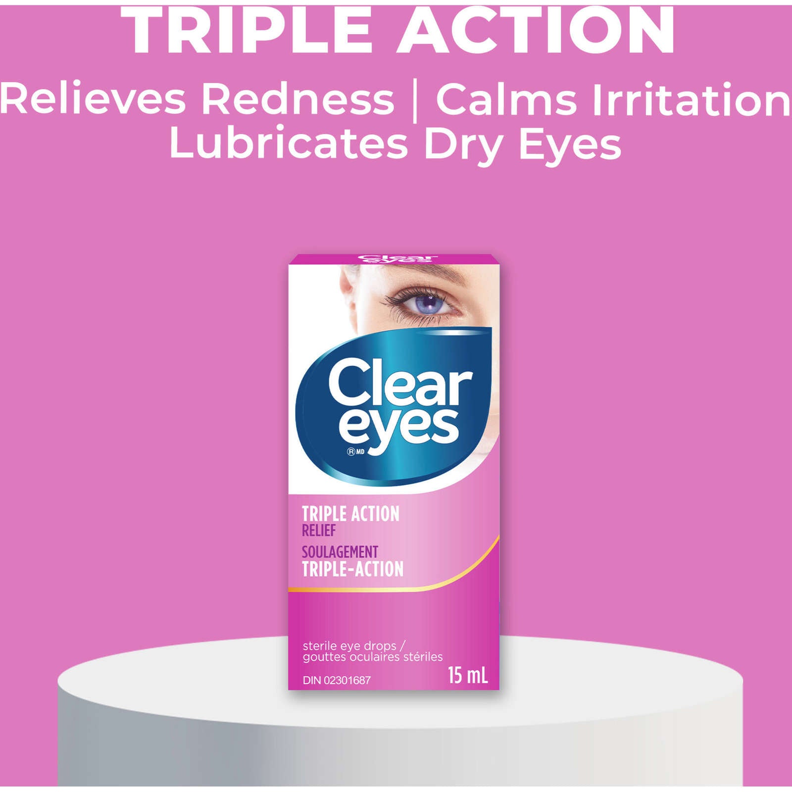 Clear Eyes Triple Action Relief