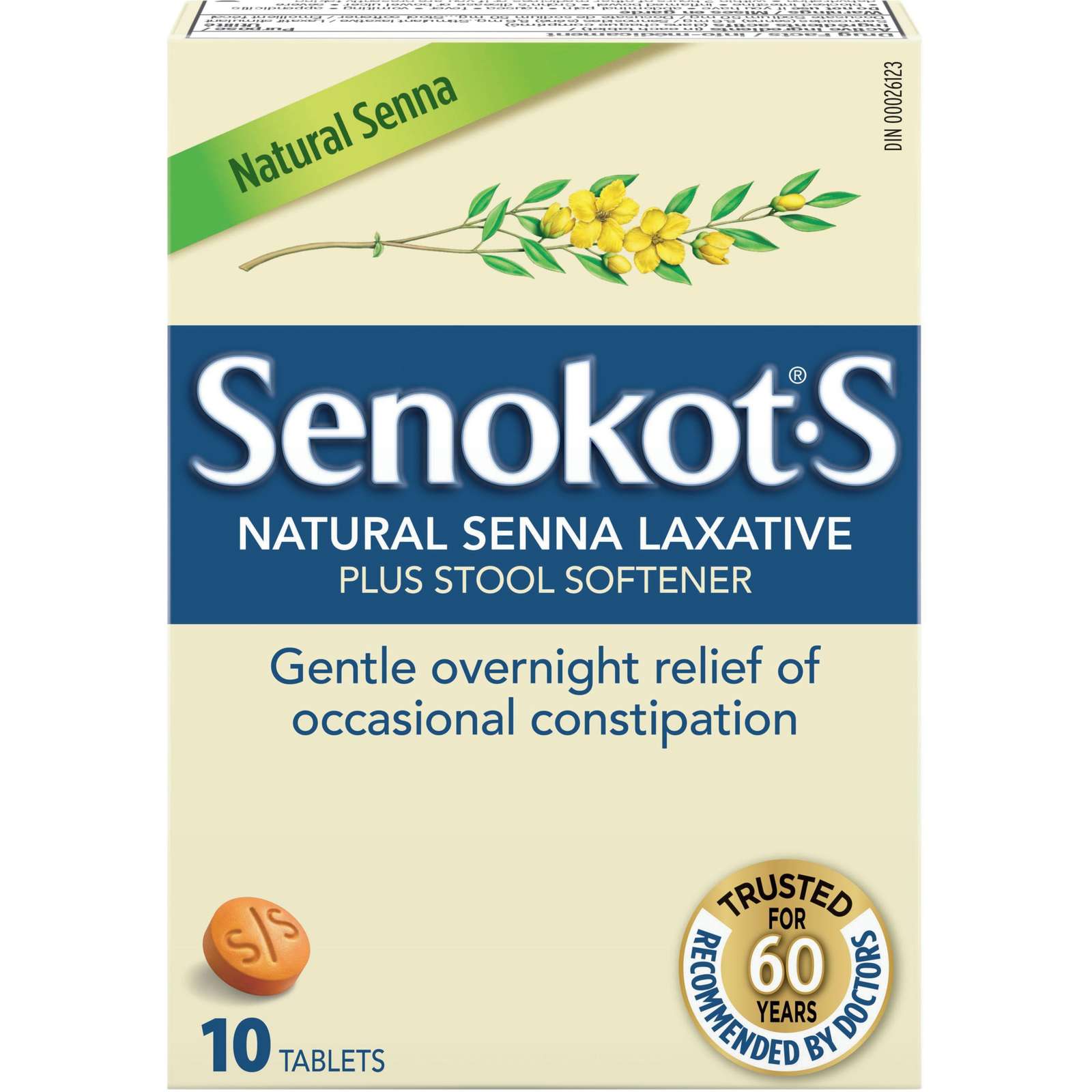 Senokot®-S  Natural Laxative 10's