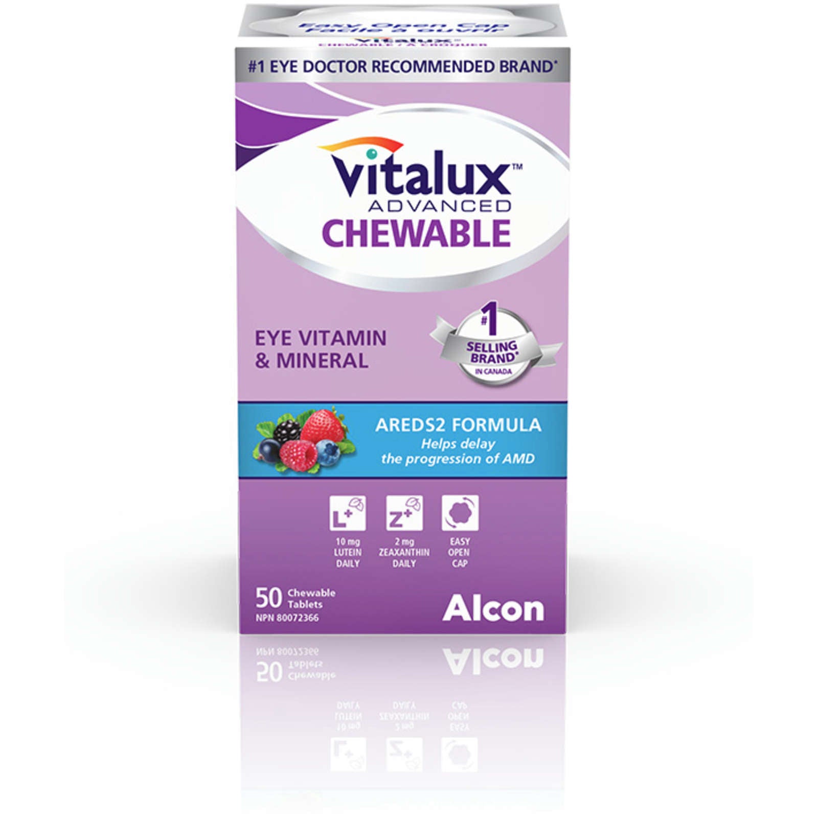 Vitalux Advance Chew Cplt 50