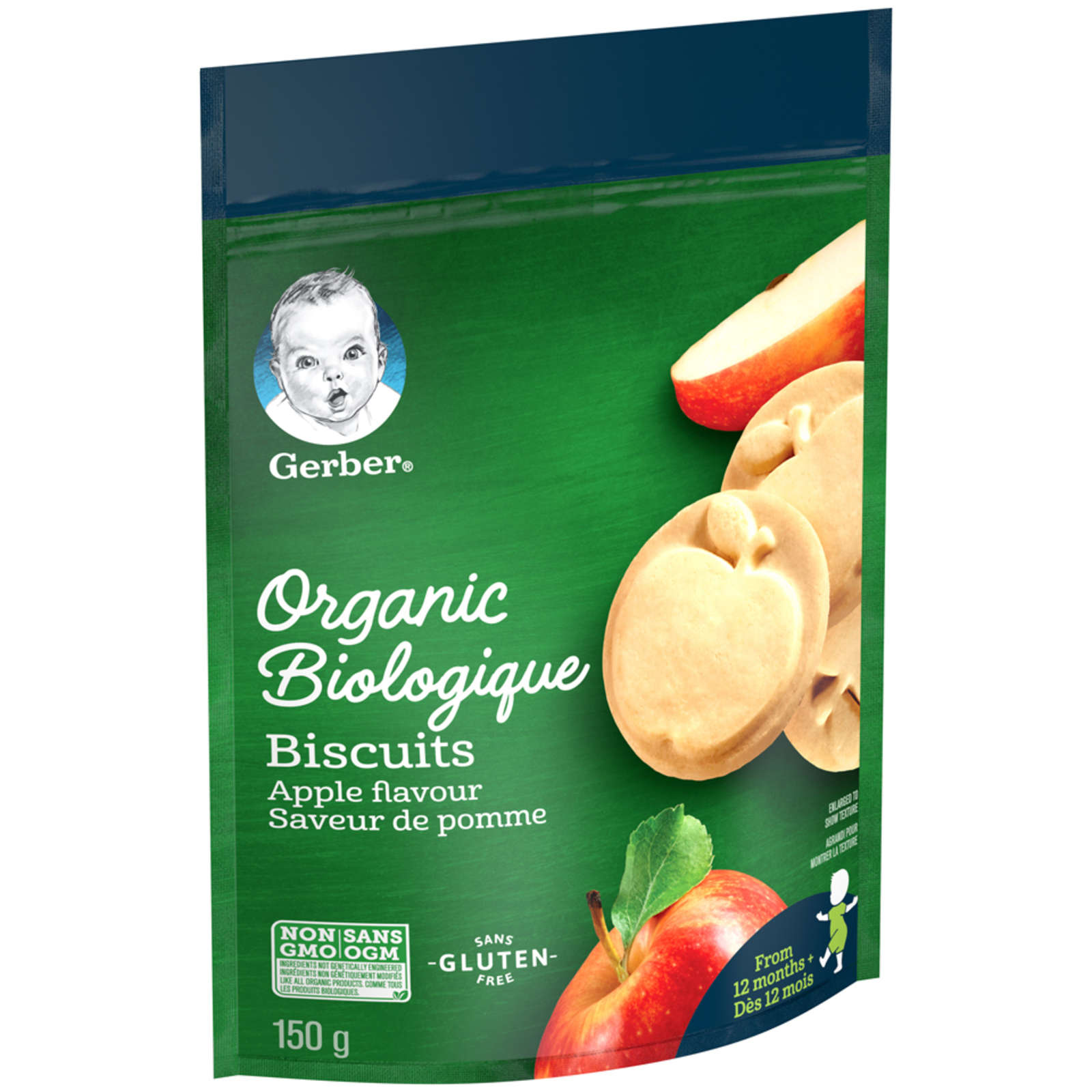 Organic Biscuits Apple Flavour Toddler Snack