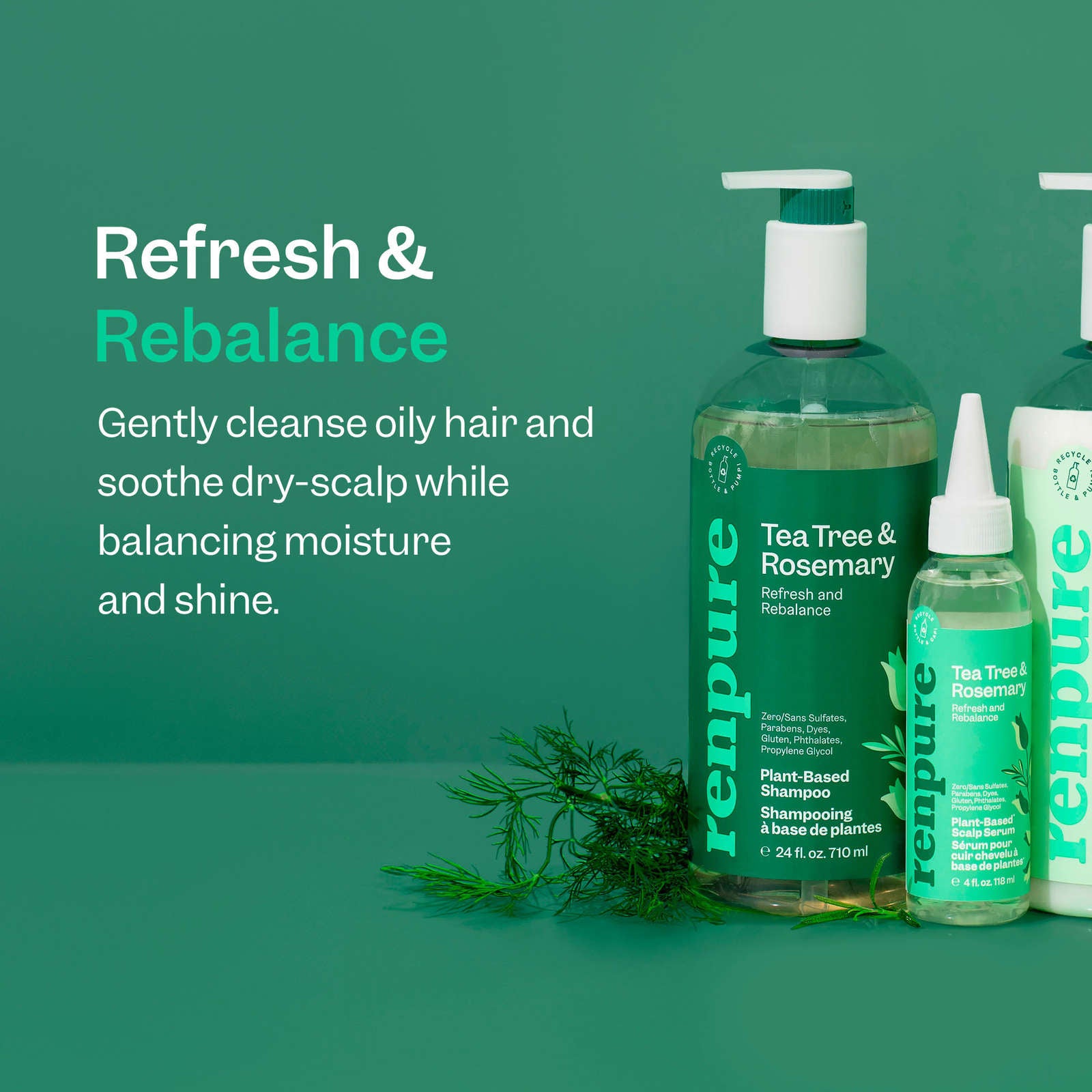 Tea Tree & Rosemary Refresh & Rebalance Shampoo