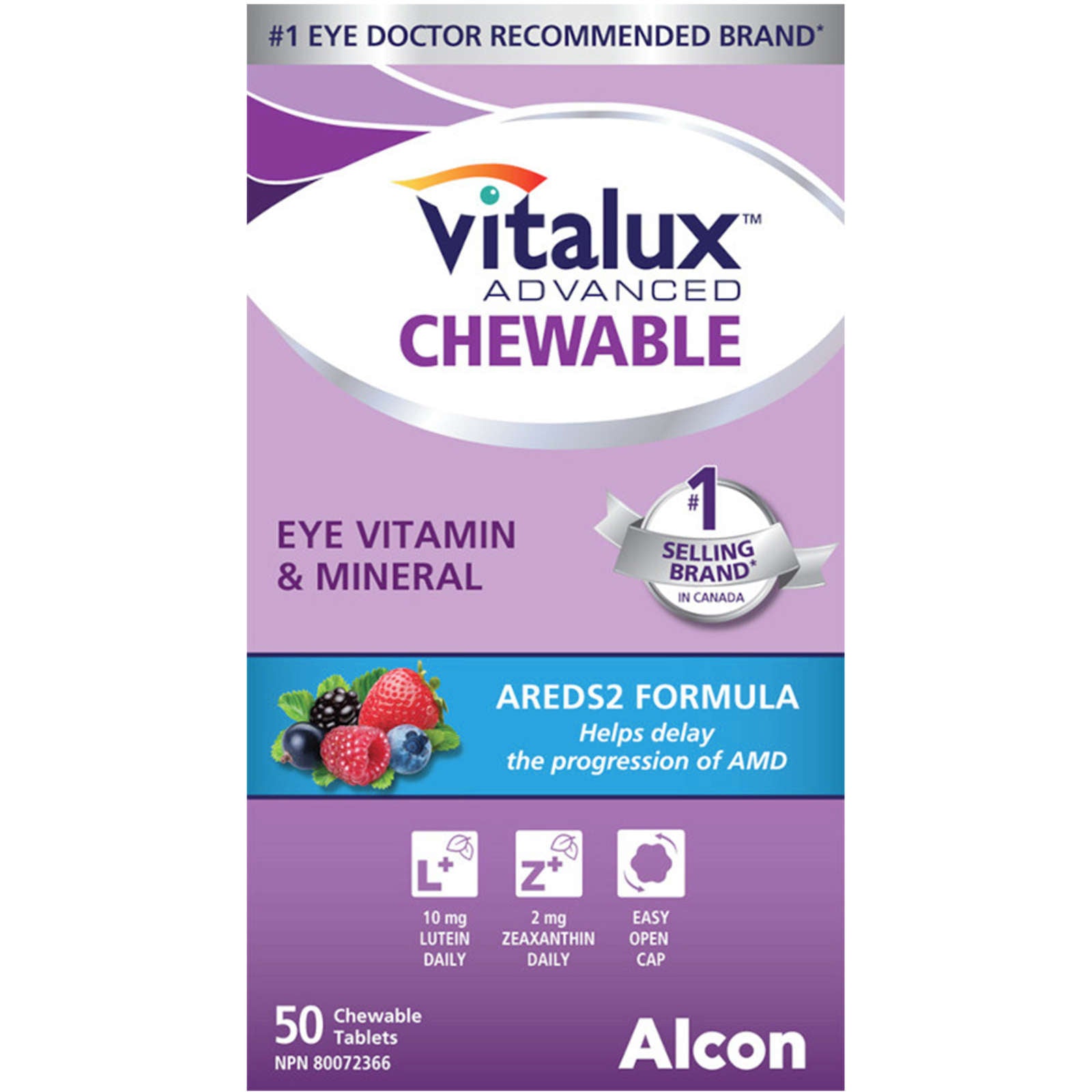 Vitalux Advance Chew Cplt 50