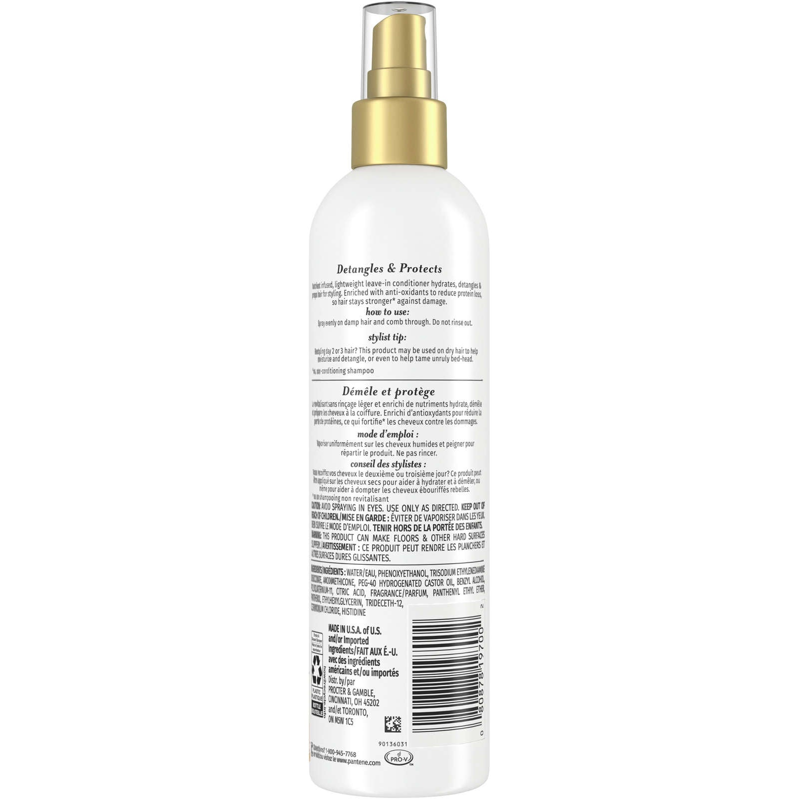 Moisturizing Leave In Conditioner Mist, 252 mL