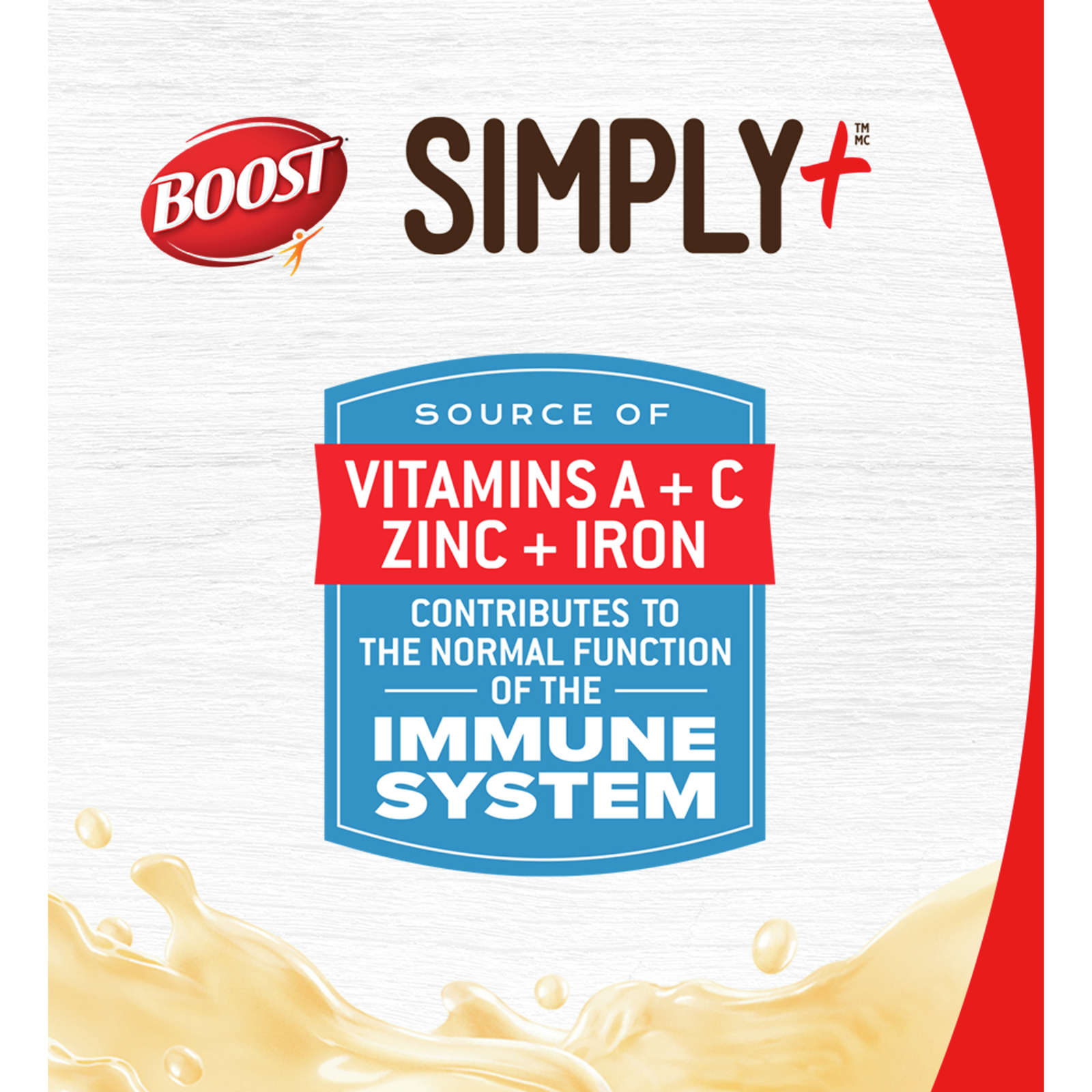 Simply+ Vanilla Nutrition Drink