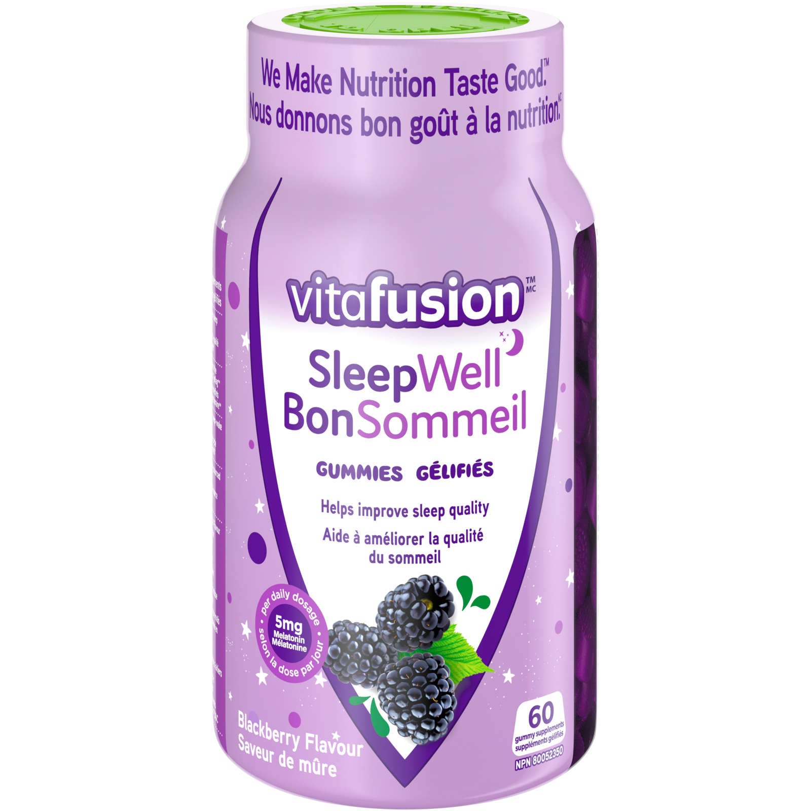 Sleepwell Gummy Supplements with Melatonin